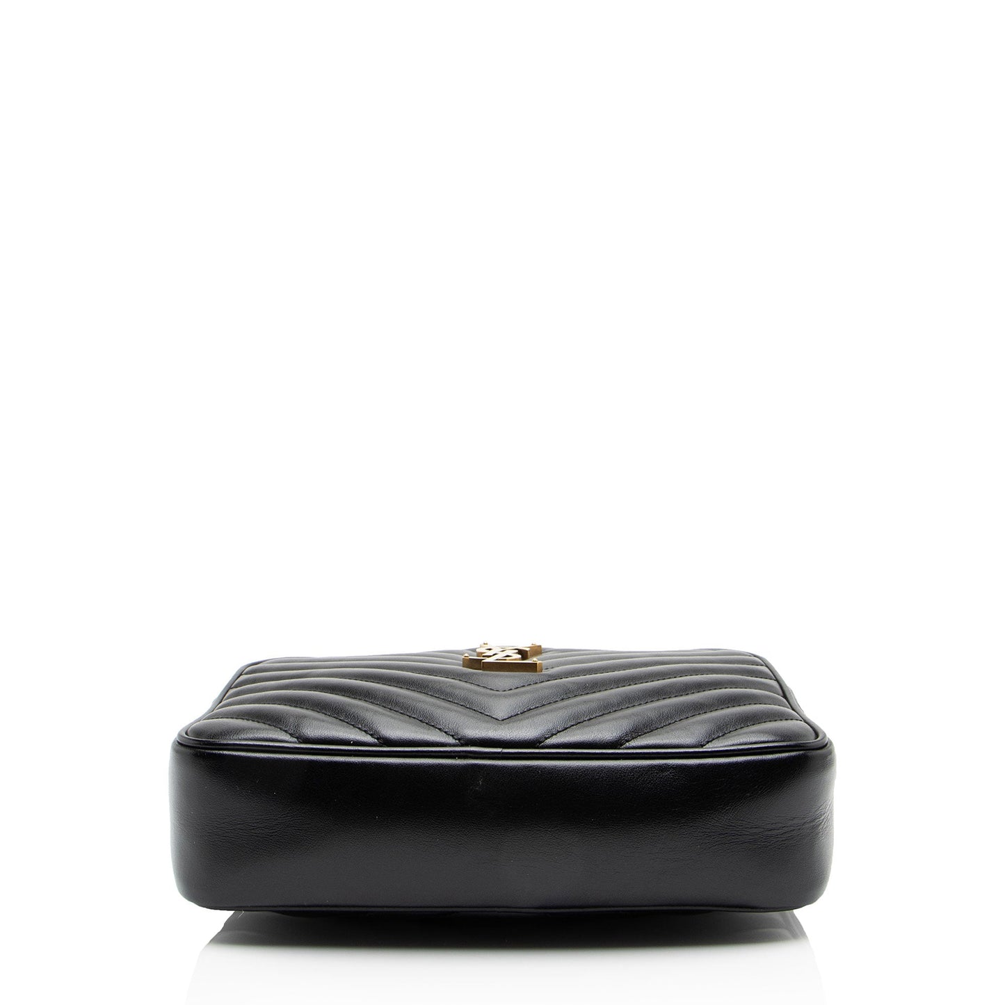 Saint Laurent Matelasse Calfskin Monogram Lou Camera Bag