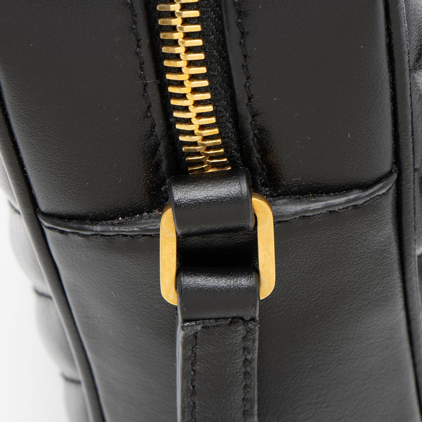 Saint Laurent Matelasse Calfskin Monogram Lou Camera Bag