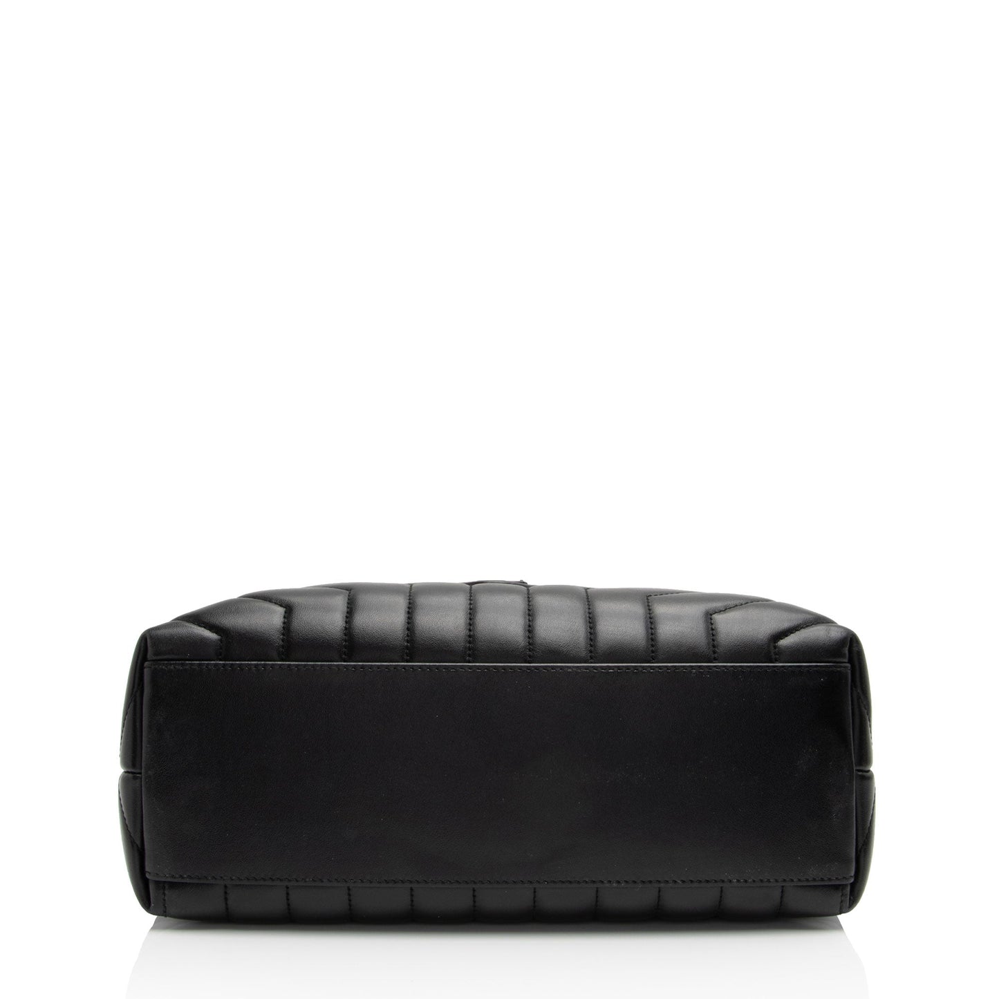 Saint Laurent Matelasse Calfskin Monogram LouLou Chain Medium Shoulder Bag (SHF-SaVb1o)