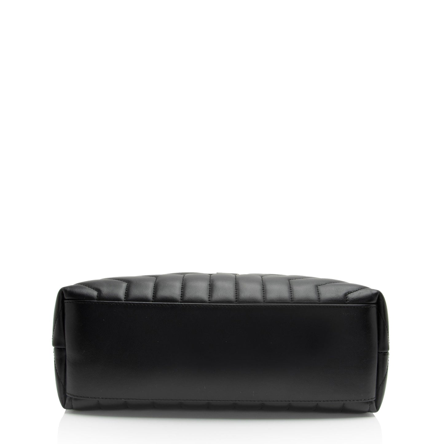Saint Laurent Matelasse Calfskin Monogram LouLou Chain Medium Shoulder Bag (SHF-pHhqQ4)