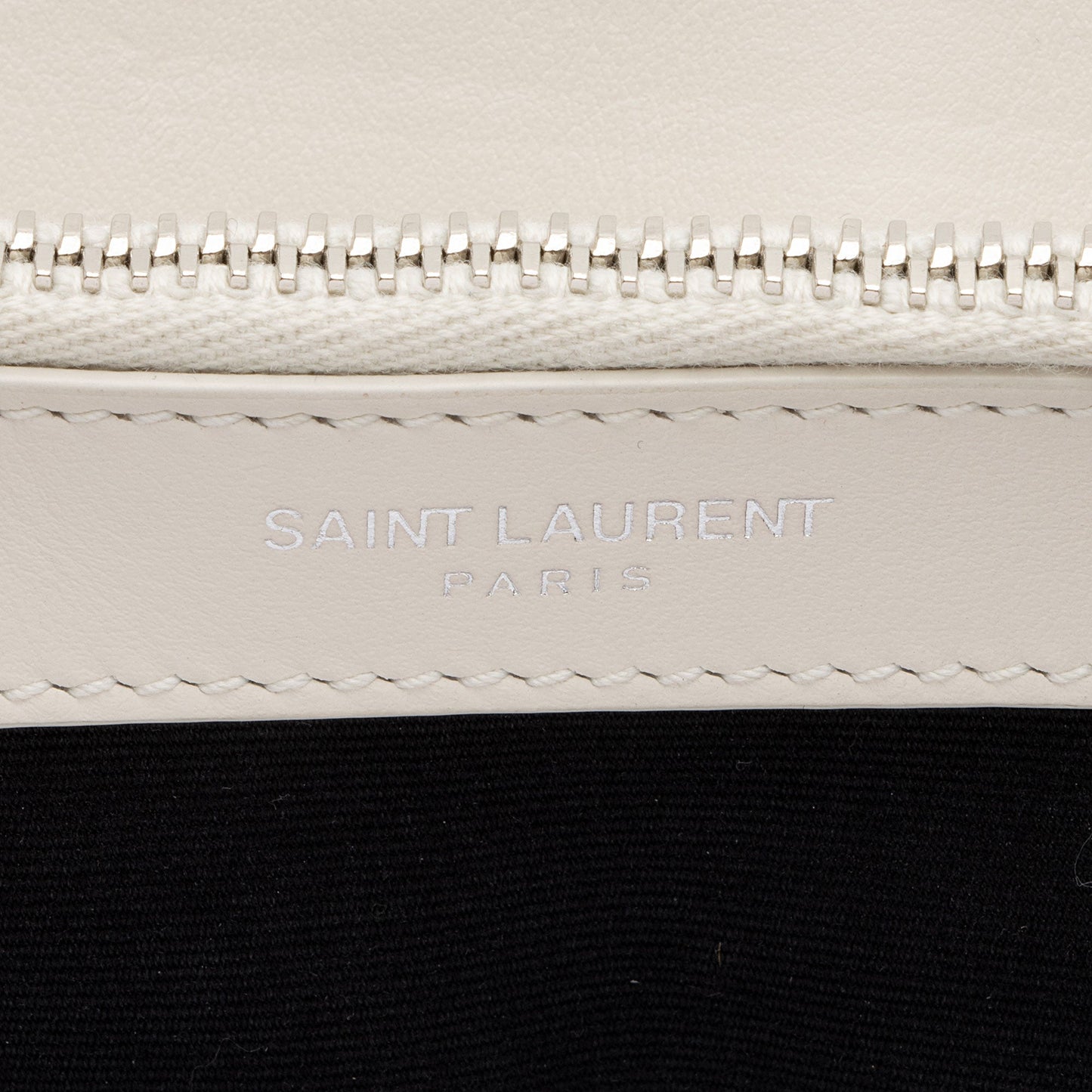 Saint Laurent Matelasse Calfskin Monogram LouLou Chain Medium Shoulder Bag (SHF-p5hSxF)