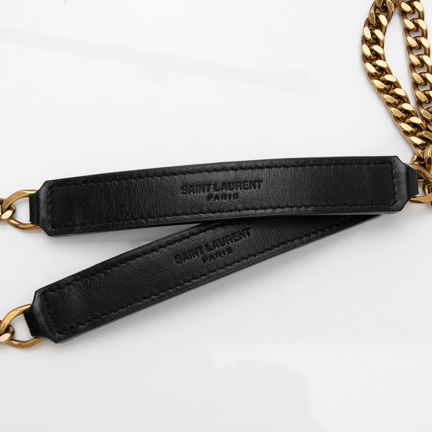 Saint Laurent Matelasse Calfskin Monogram LouLou Chain Small Crossbody Bag (SHF-8sE3HH)