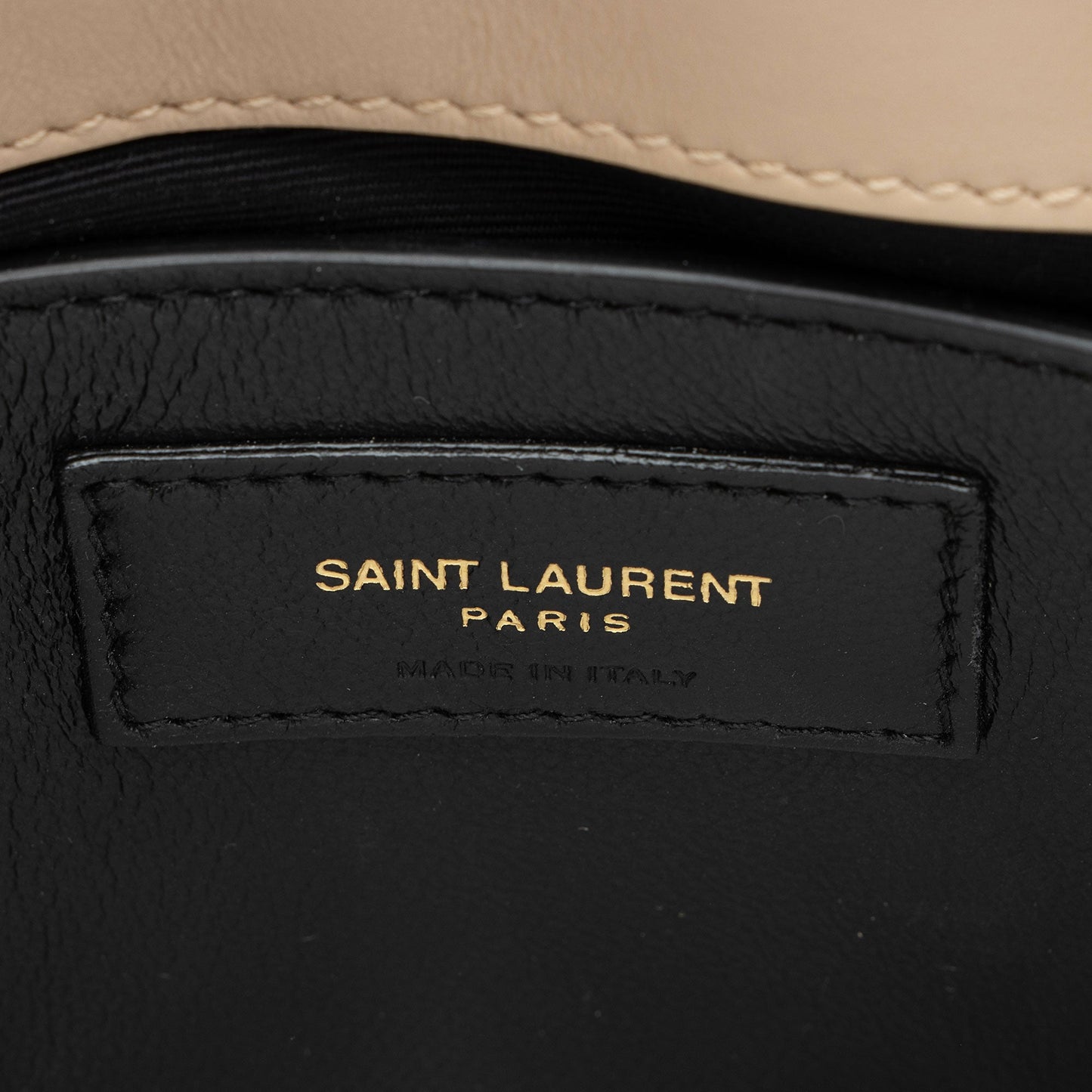 Saint Laurent Matelasse Calfskin Monogram LouLou Chain Small Crossbody (SHF-XSfoNV)