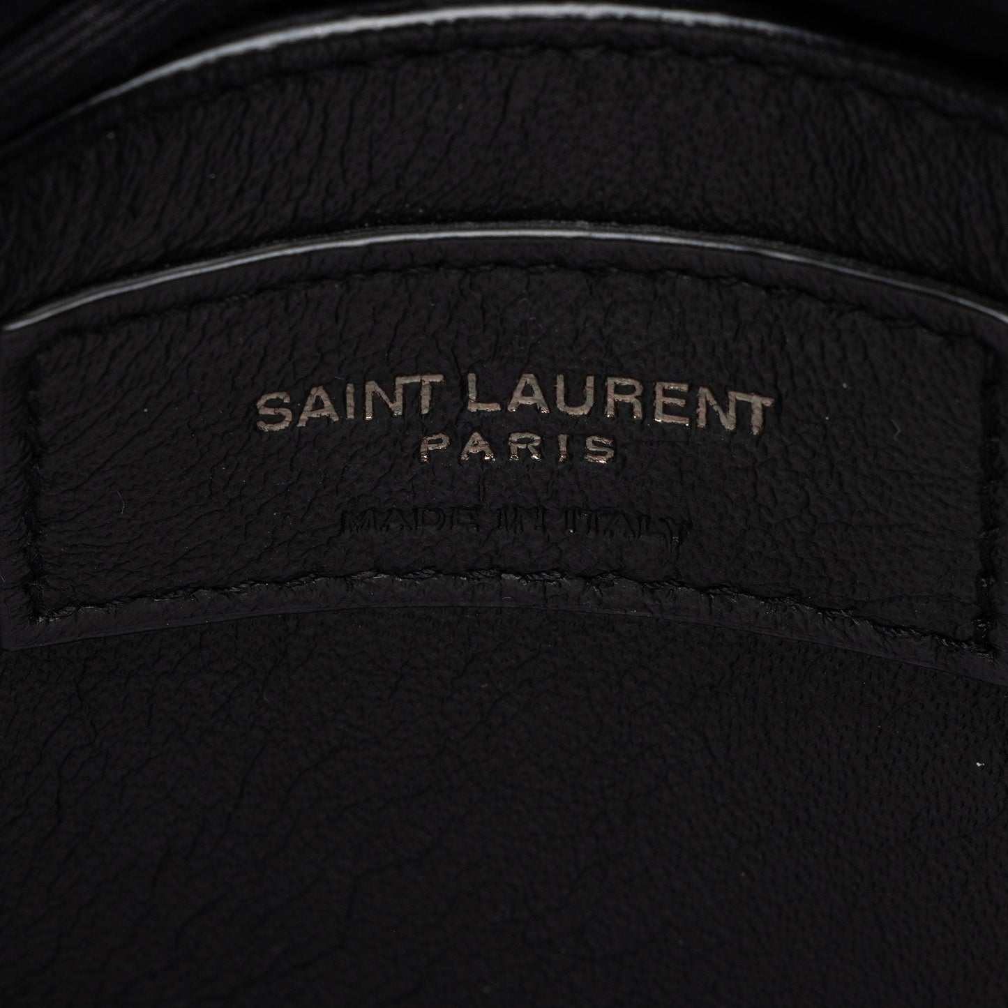 Saint Laurent Matelasse Calfskin Monogram LouLou Chain Small Crossbody (SHF-Q3tPOo)