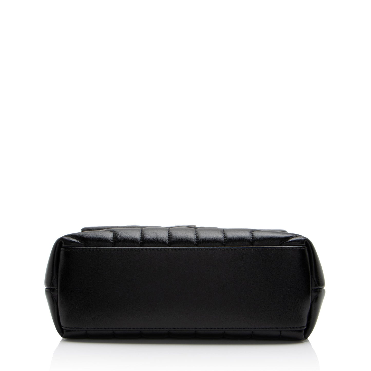 Saint Laurent Matelasse Calfskin Monogram LouLou Chain Small Crossbody