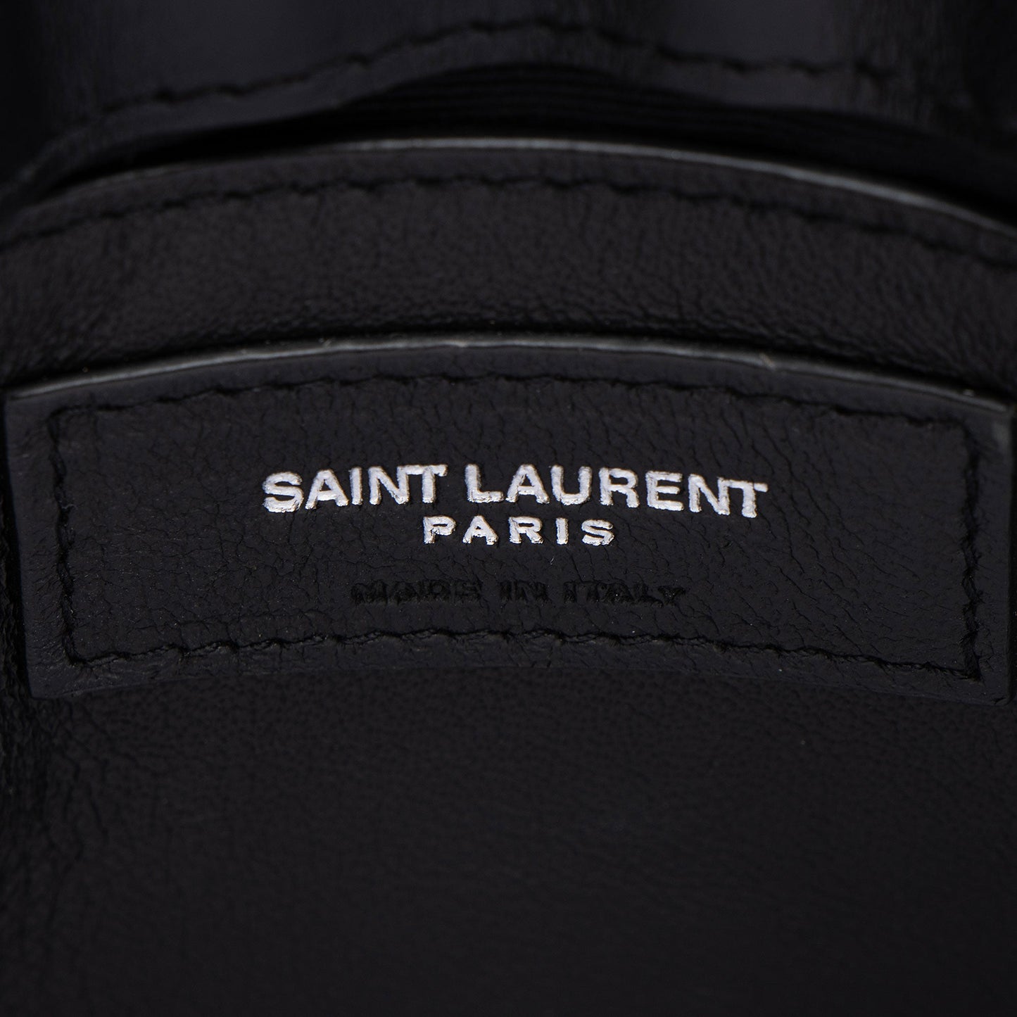 Saint Laurent Matelasse Calfskin Monogram LouLou Chain Small Crossbody