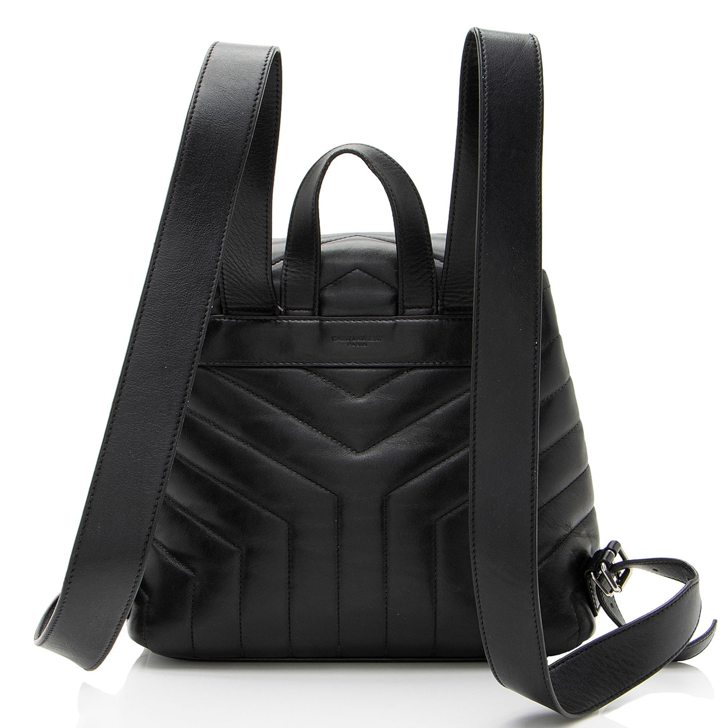 Saint Laurent Matelasse Calfskin Monogram LouLou Small Backpack