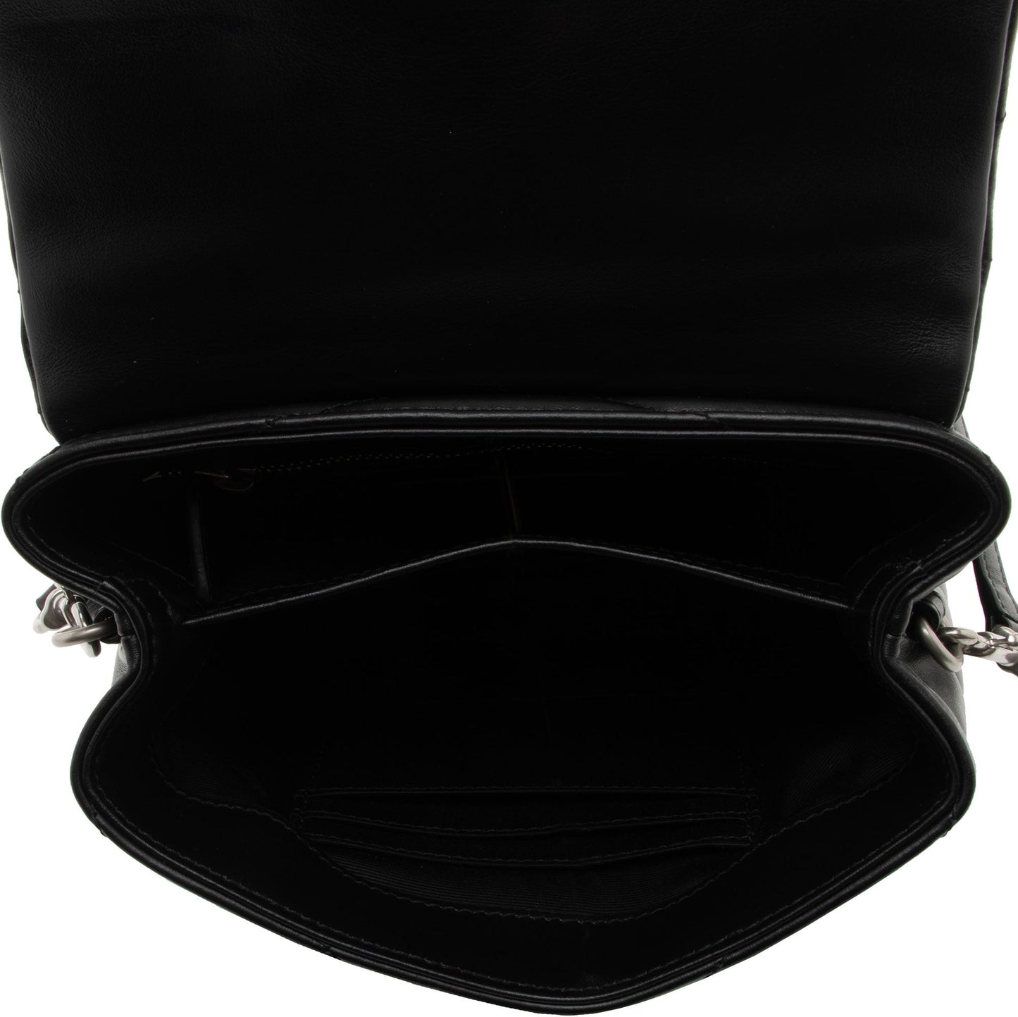 Saint Laurent Matelasse Calfskin Monogram LouLou Toy Crossbody Bag (SHF-6p3TFw)