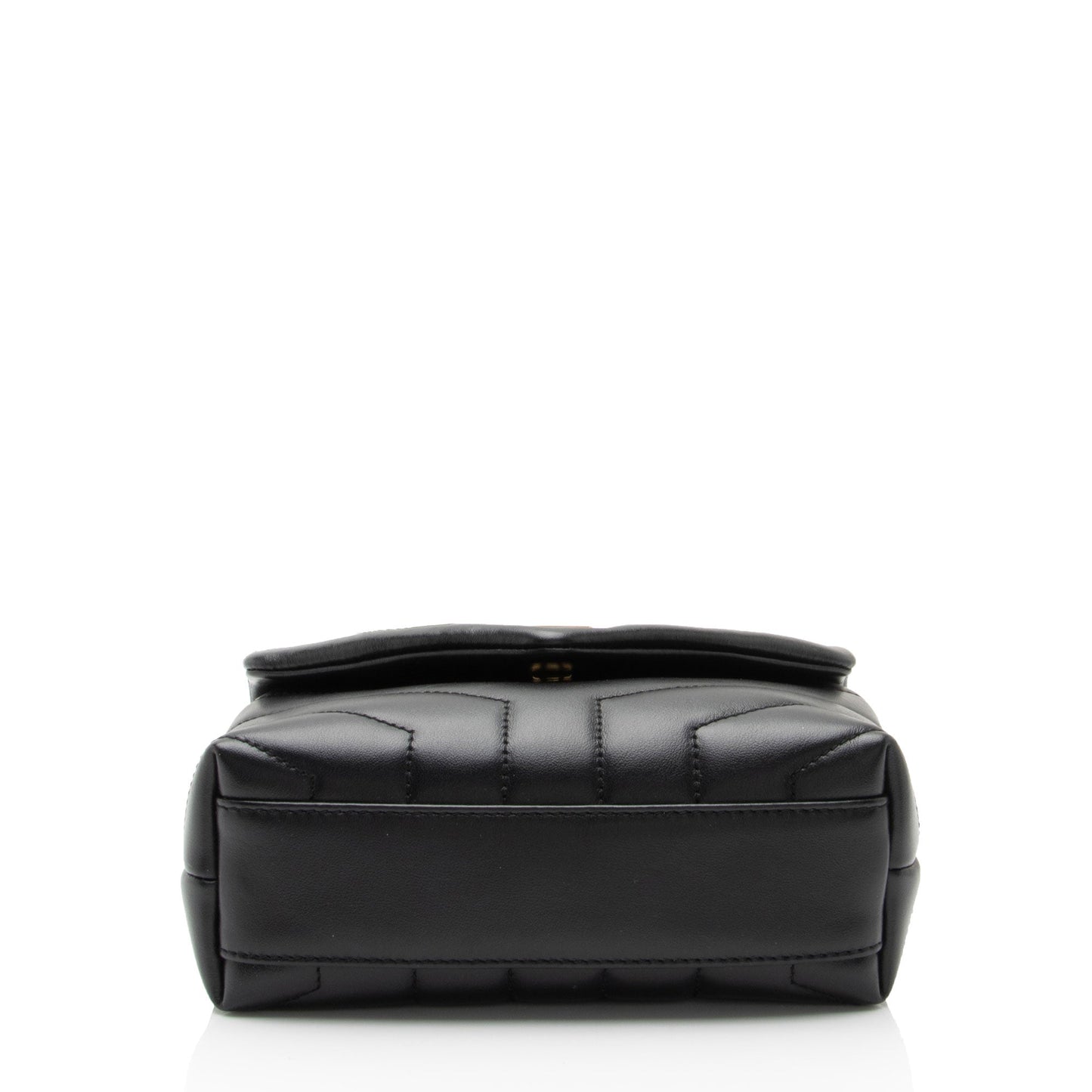 Saint Laurent Matelasse Calfskin Monogram LouLou Toy Crossbody Bag (SHF-4hU5Ge)