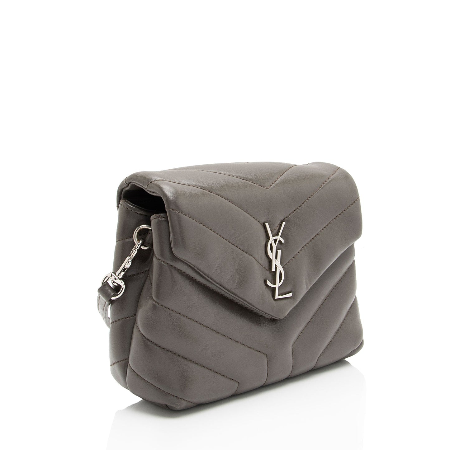 Saint Laurent Matelasse Calfskin Monogram LouLou Toy Crossbody (SHF-I57Zyw)