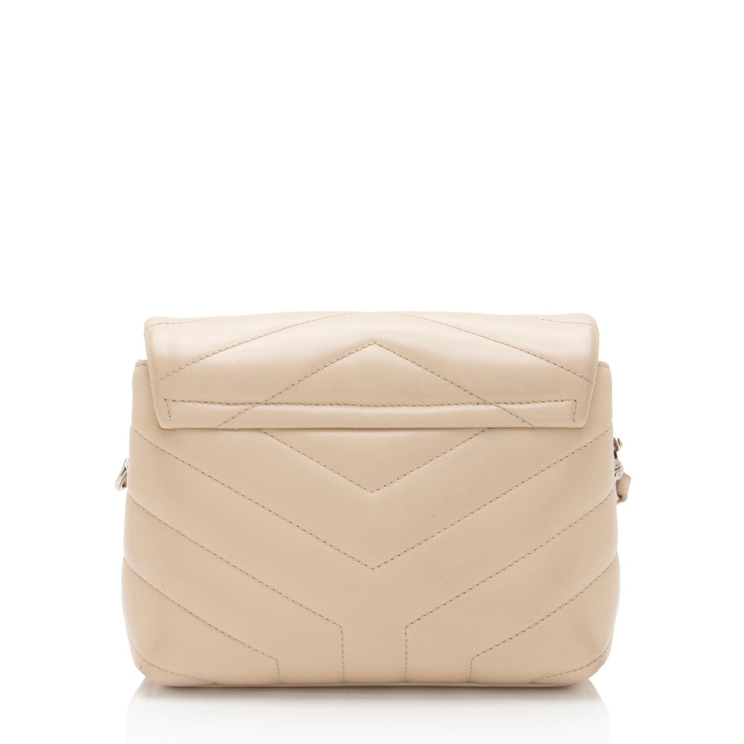 Saint Laurent Matelasse Calfskin Monogram LouLou Toy Crossbody (SHF-arg7wt)