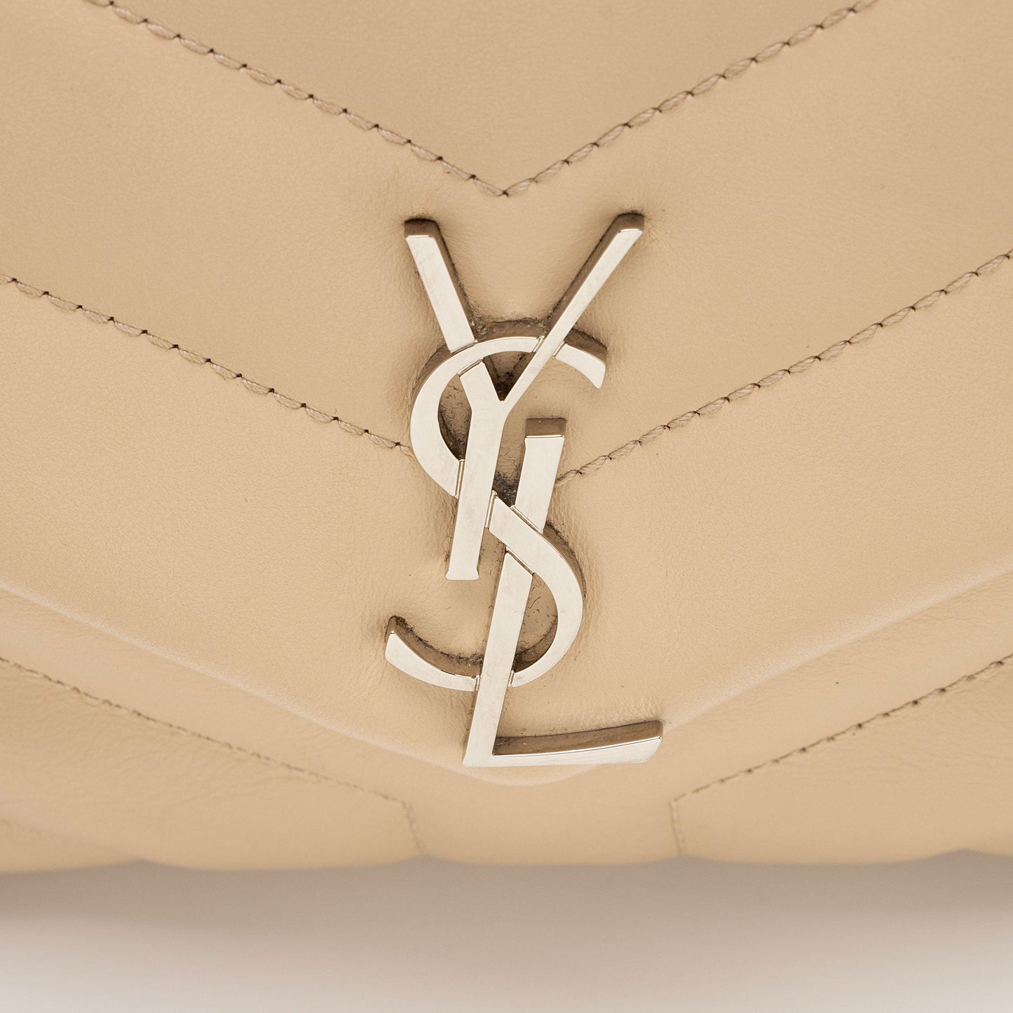 Saint Laurent Matelasse Calfskin Monogram LouLou Toy Crossbody (SHF-arg7wt)