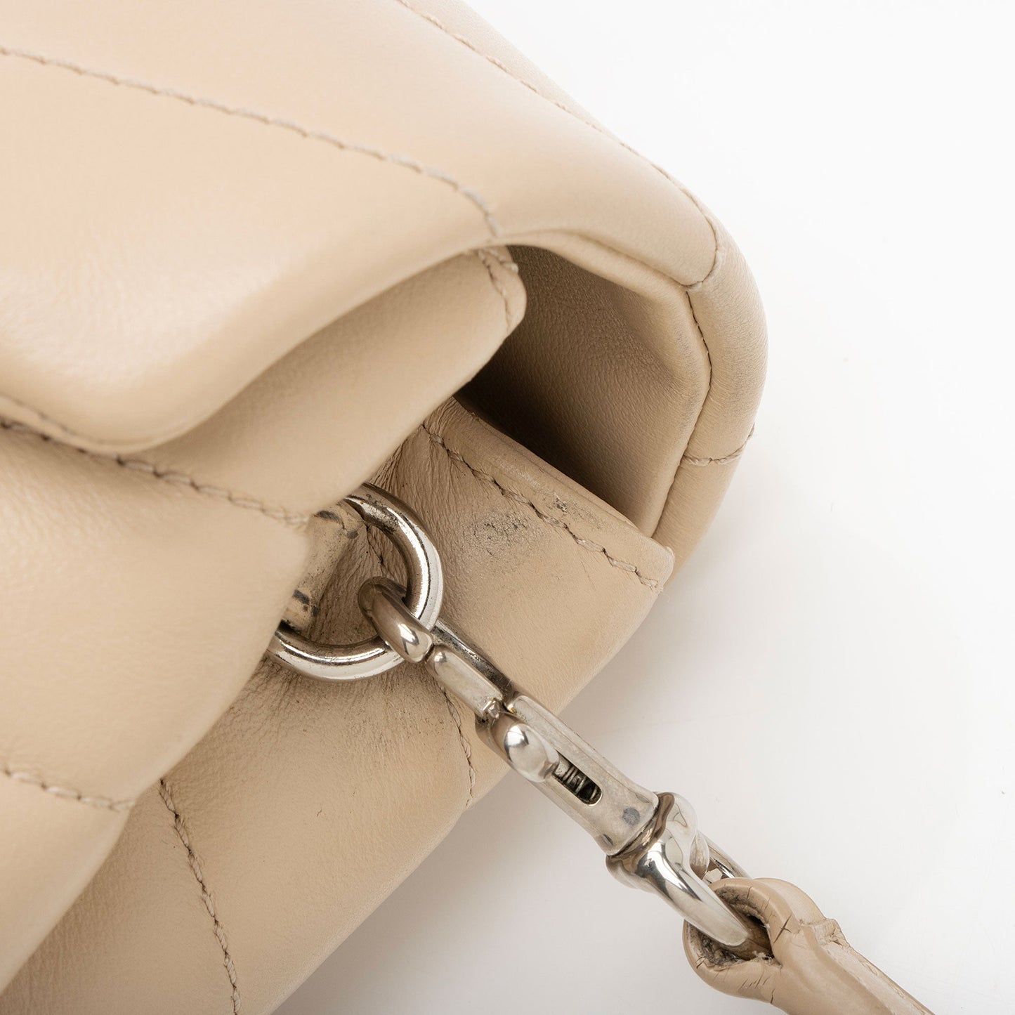 Saint Laurent Matelasse Calfskin Monogram LouLou Toy Crossbody (SHF-arg7wt)