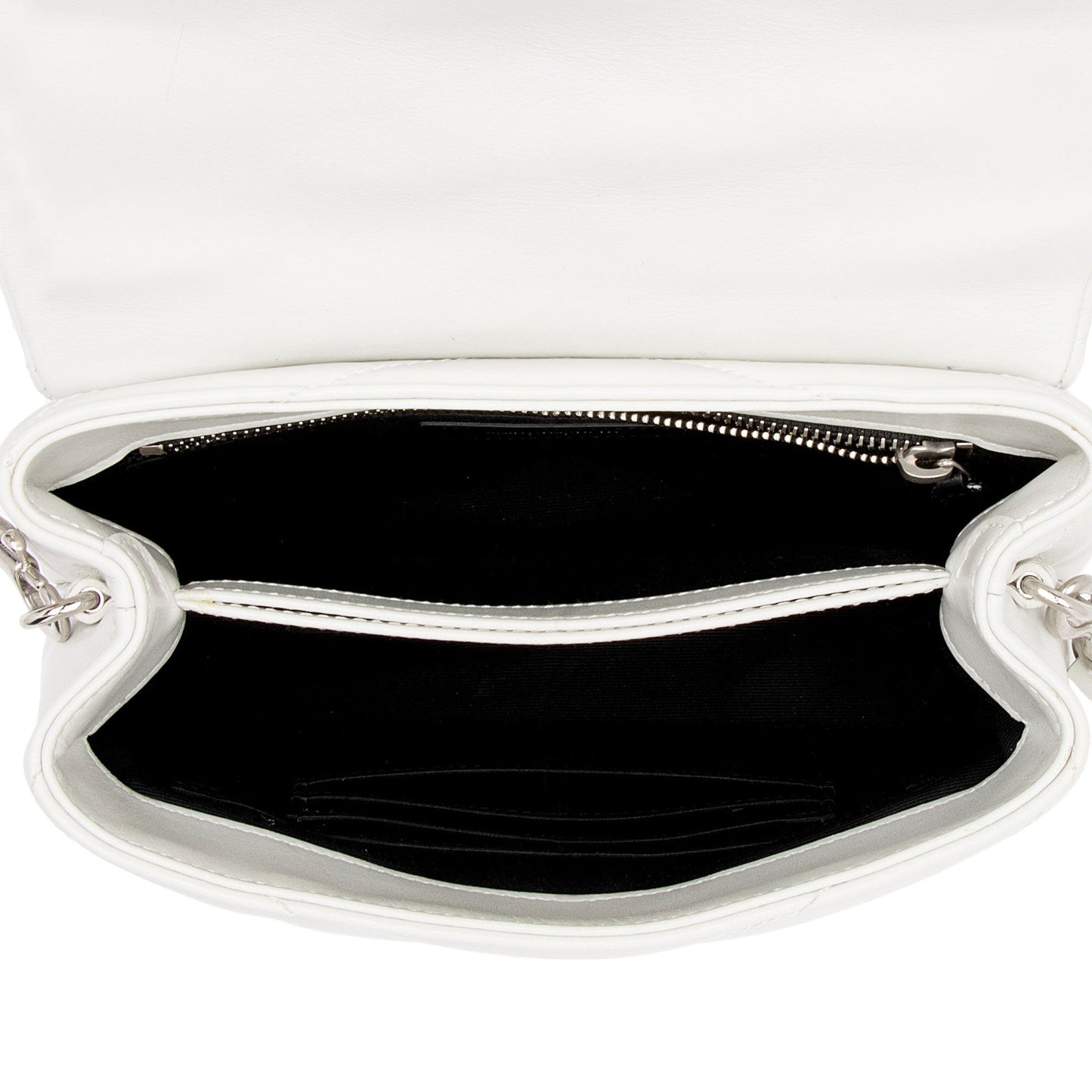 Saint Laurent Matelasse Calfskin Monogram LouLou Toy Crossbody Bag (SHF-iYanNR)