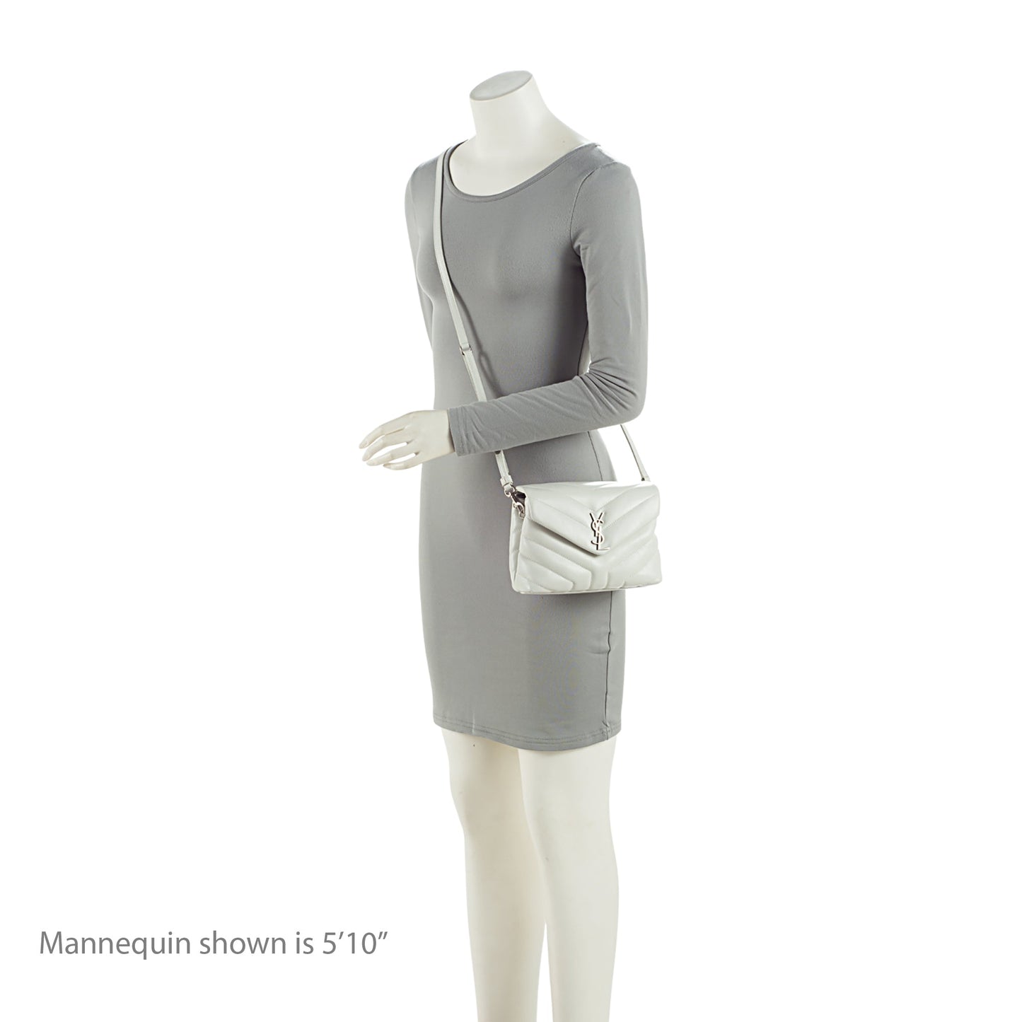 Saint Laurent Matelasse Calfskin Monogram LouLou Toy Crossbody Bag (SHF-iYanNR)