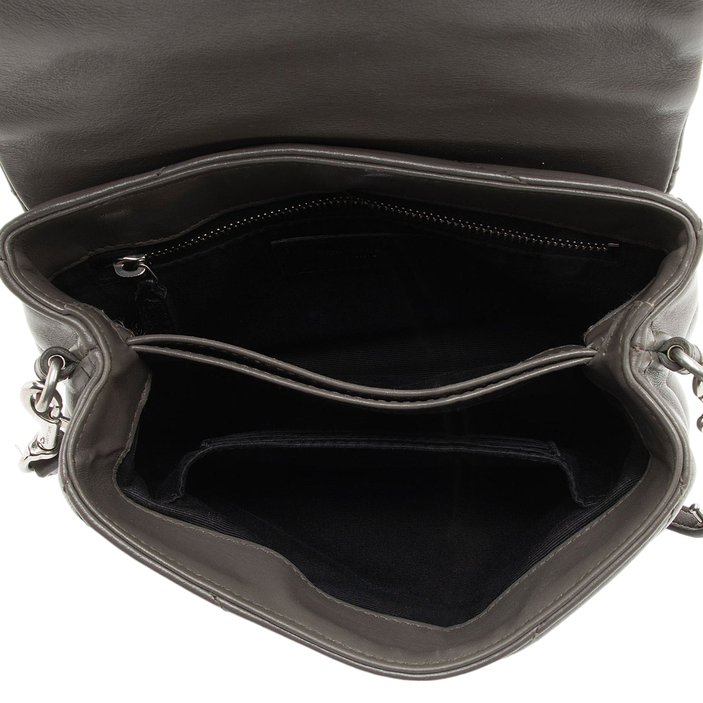 Saint Laurent Matelasse Calfskin Monogram LouLou Toy Crossbody (SHF-I57Zyw)