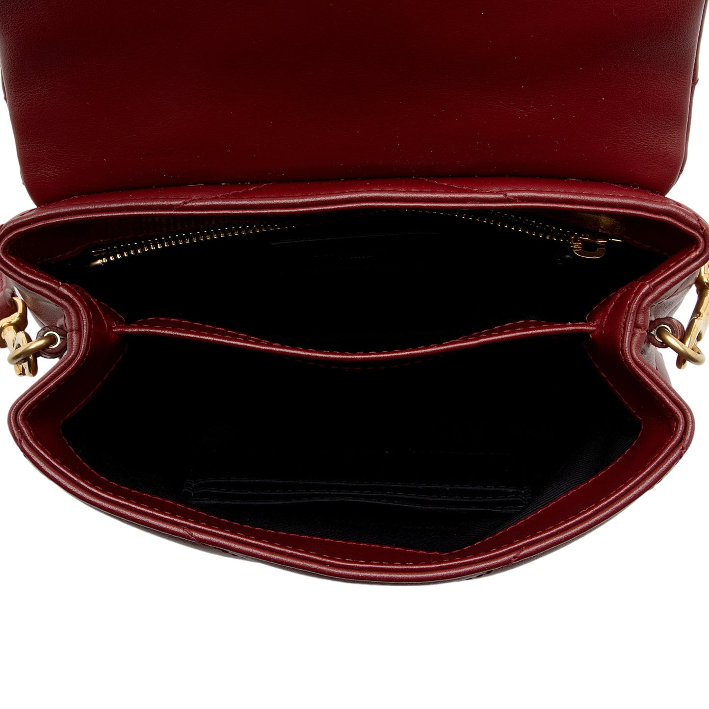 Saint Laurent Matelasse Calfskin Monogram LouLou Toy Crossbody (SHF-PXzdWg)