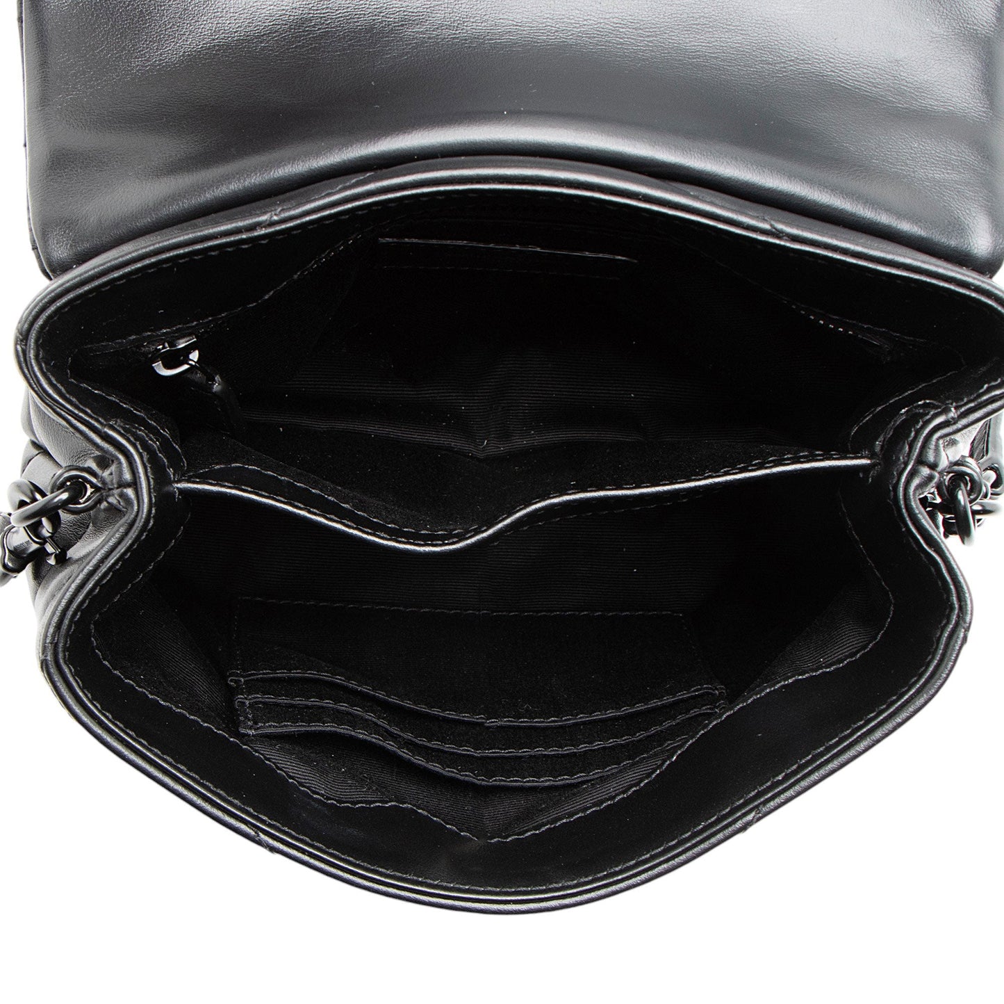 Saint Laurent Matelasse Calfskin Monogram LouLou Toy Crossbody (SHF-oHahXx)