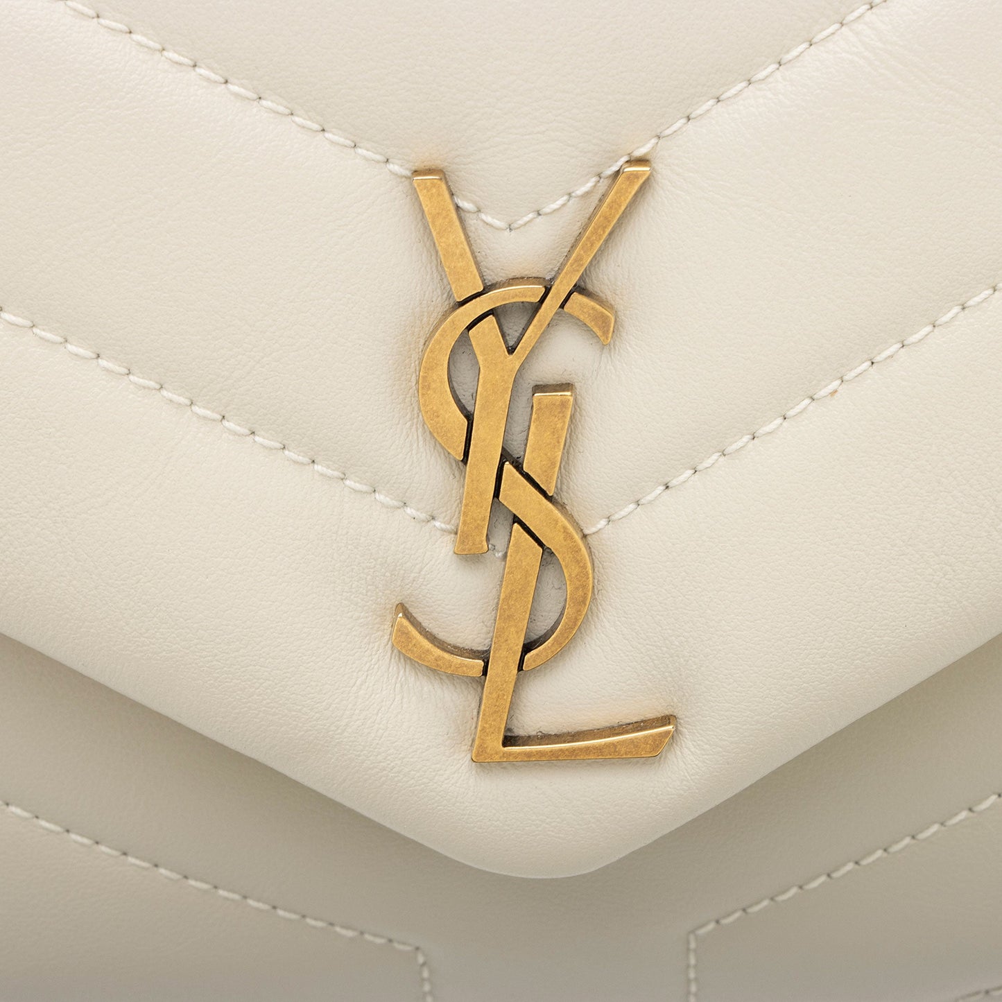 Saint Laurent Matelasse Calfskin Monogram LouLou Toy Crossbody