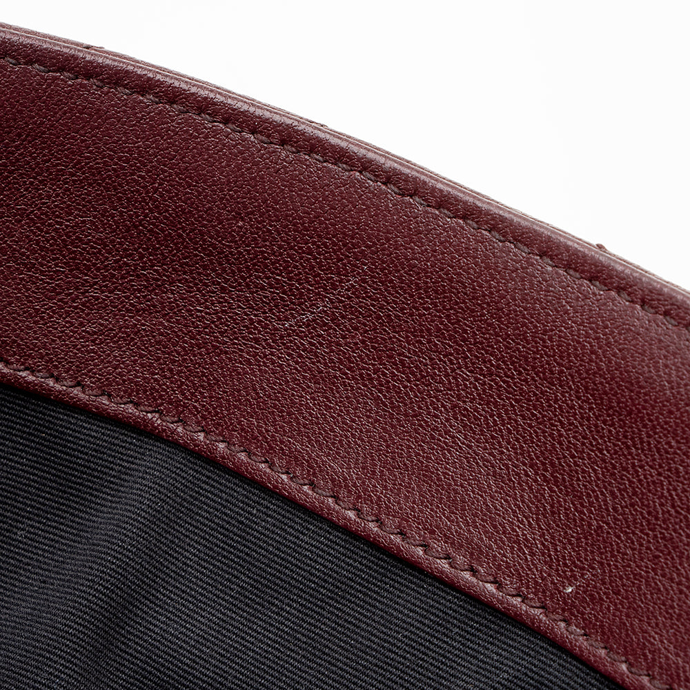 Saint Laurent Matelasse Calfskin Monogram College Medium Shoulder Bag (SHF-18292)