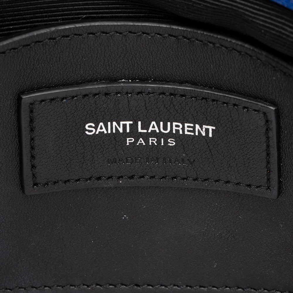 Saint Laurent Matelasse Calfskin Monogram College Medium Shoulder Bag (SHF-19462)