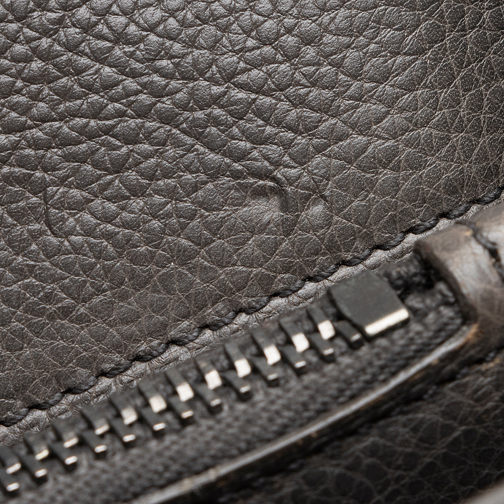 Saint Laurent Matelasse Calfskin Monogram Medium College Top Handle Bag (SHF-20220)