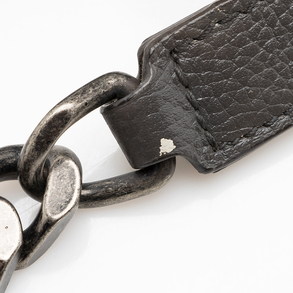 Saint Laurent Matelasse Calfskin Monogram Medium College Top Handle Bag (SHF-20220)