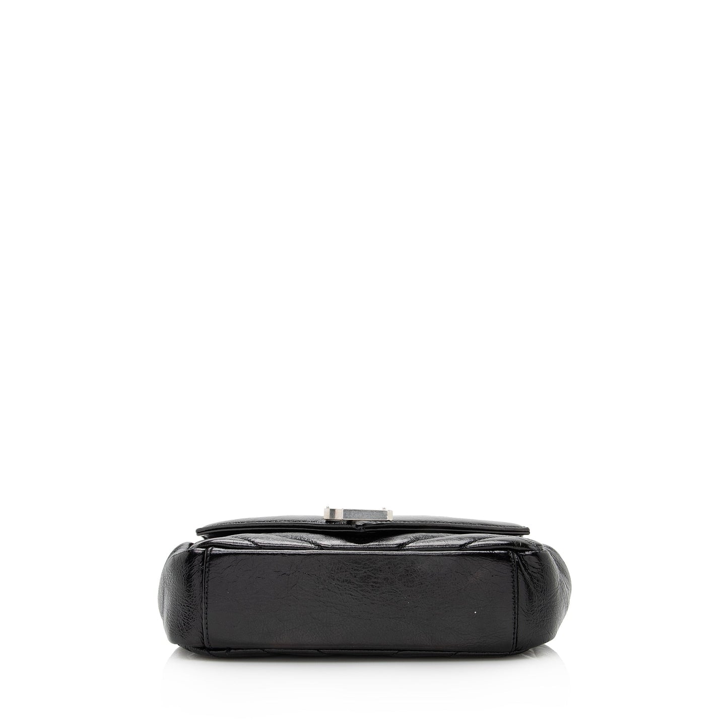 Saint Laurent Matelasse Calfskin Monogram Punk Chain Baby Crossbody Bag (SHF-22834)