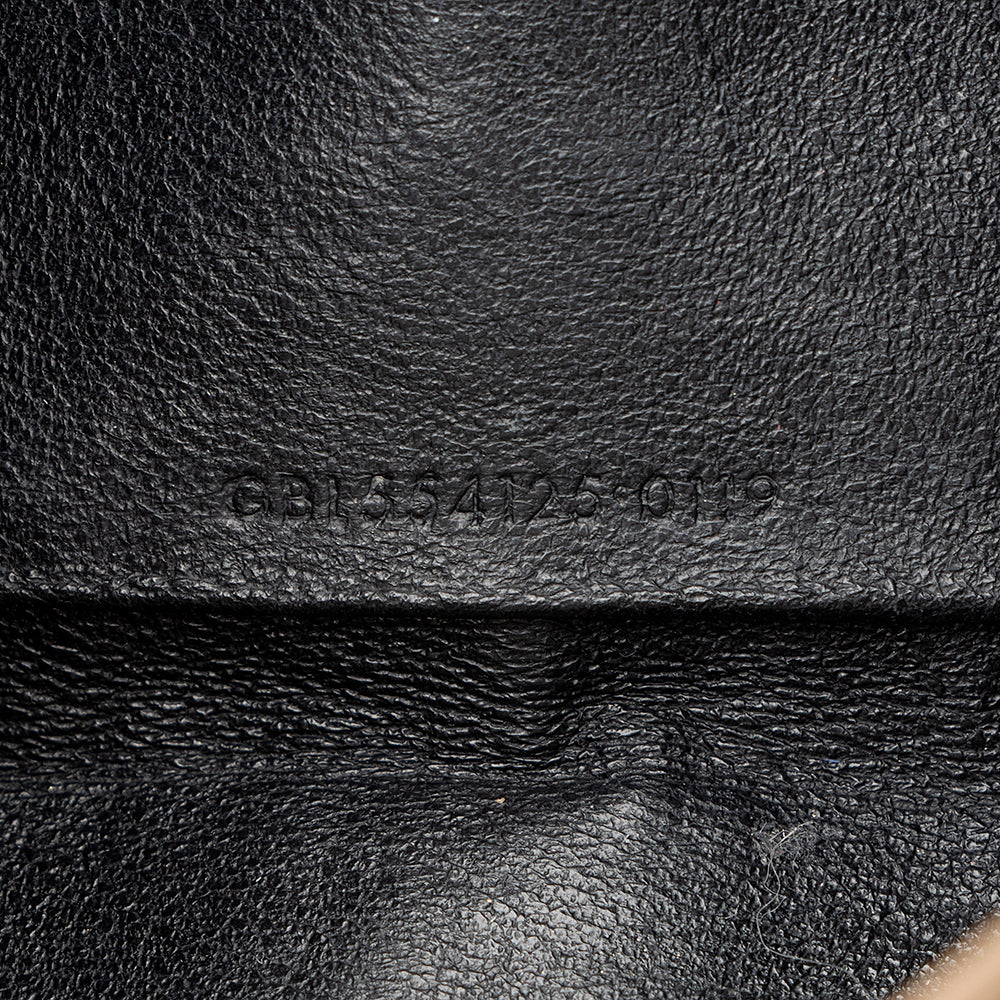 Saint Laurent Matelasse Calfskin Vicky Chain Wallet (SHF-19438)