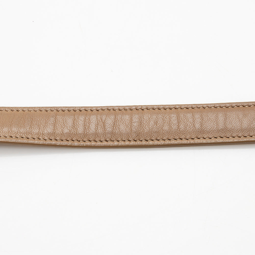 Saint Laurent Matelasse Calfskin Vicky Chain Wallet (SHF-19438)