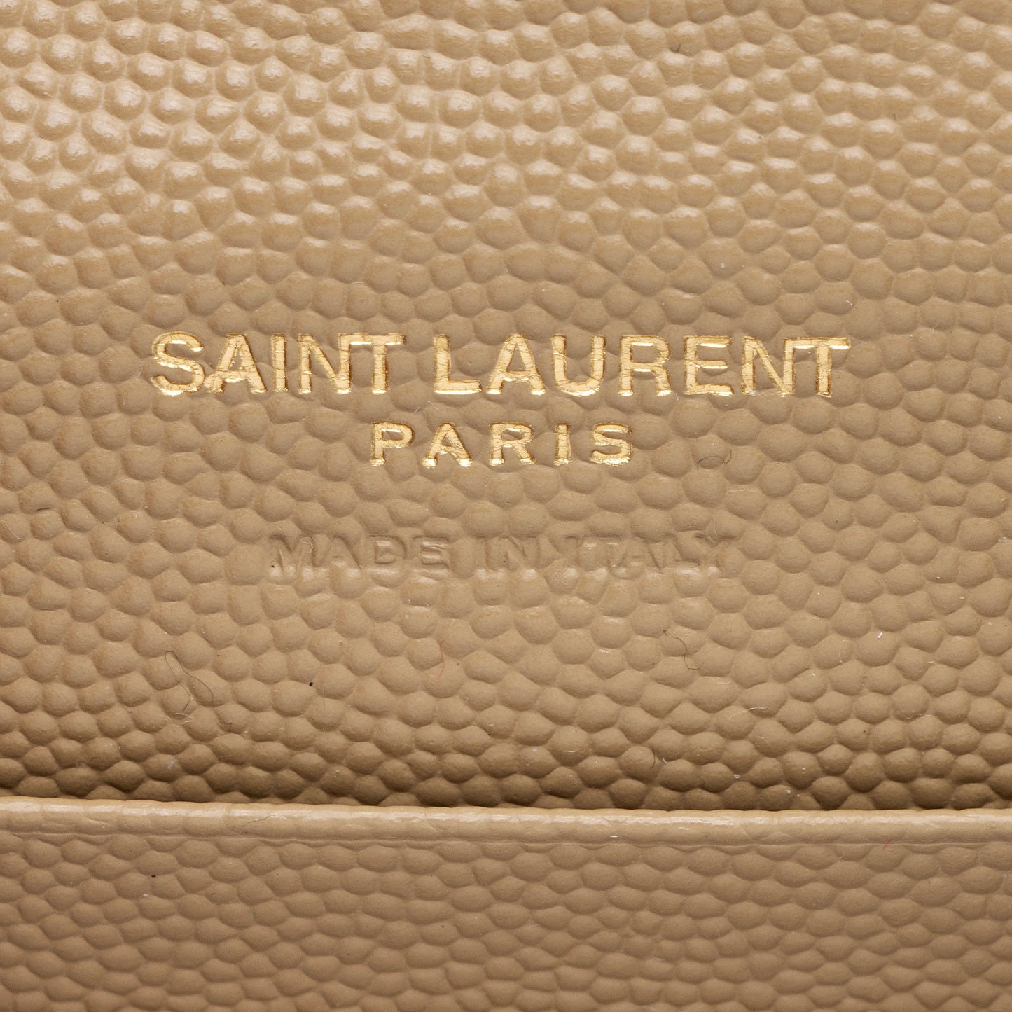 Saint Laurent Matelasse Grain de Poudre Monogram Envelope Small Wallet