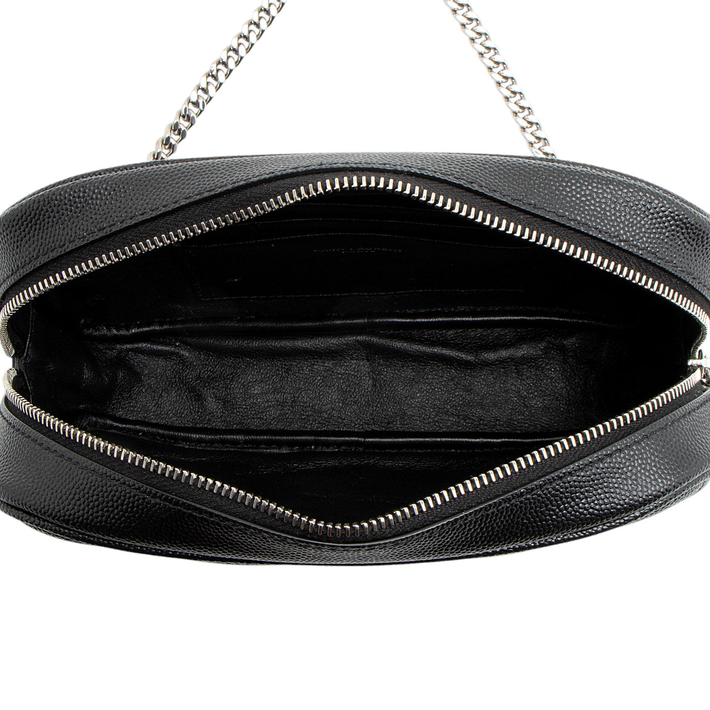 Saint Laurent Matelasse Grain de Poudre Monogram Lou Mini Camera Bag