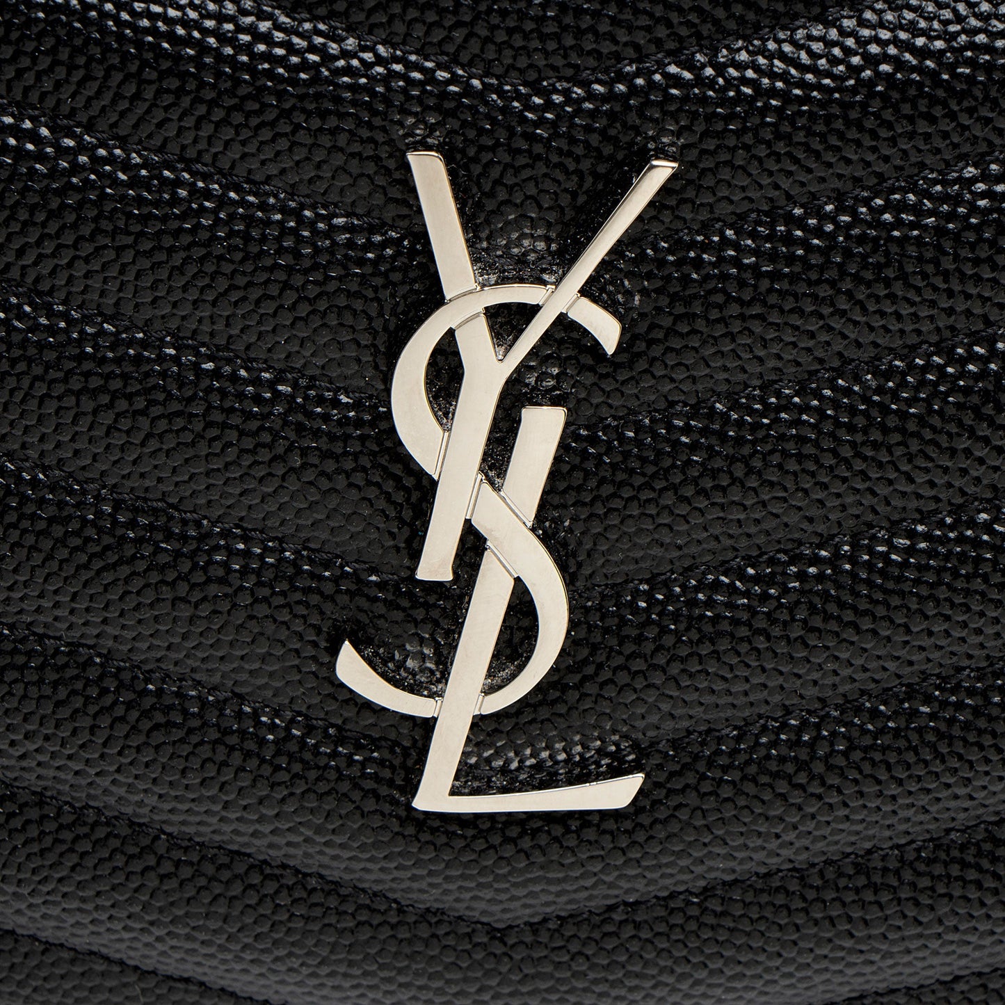 Saint Laurent Matelasse Grain de Poudre Monogram Lou Mini Camera Bag