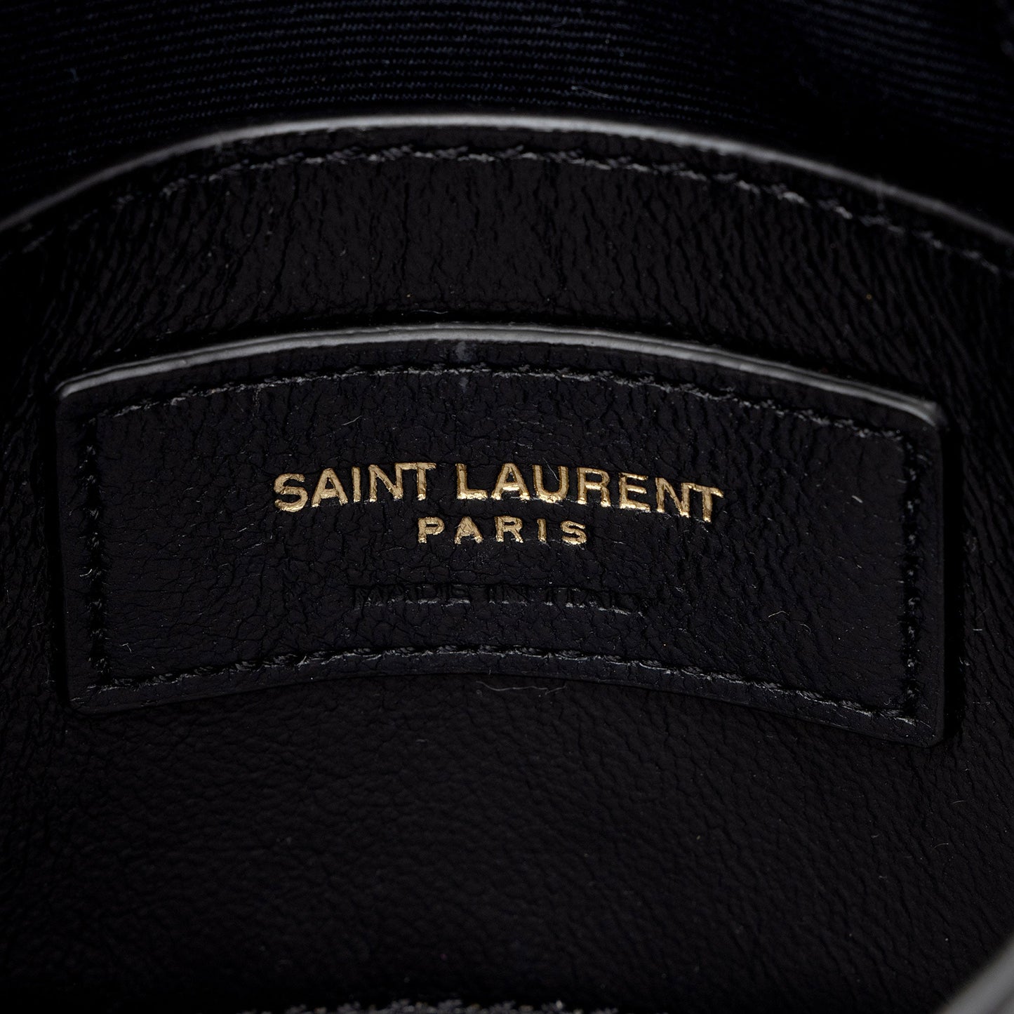 Saint Laurent Matelasse Lambskin Monogram Small Double Flap Bag