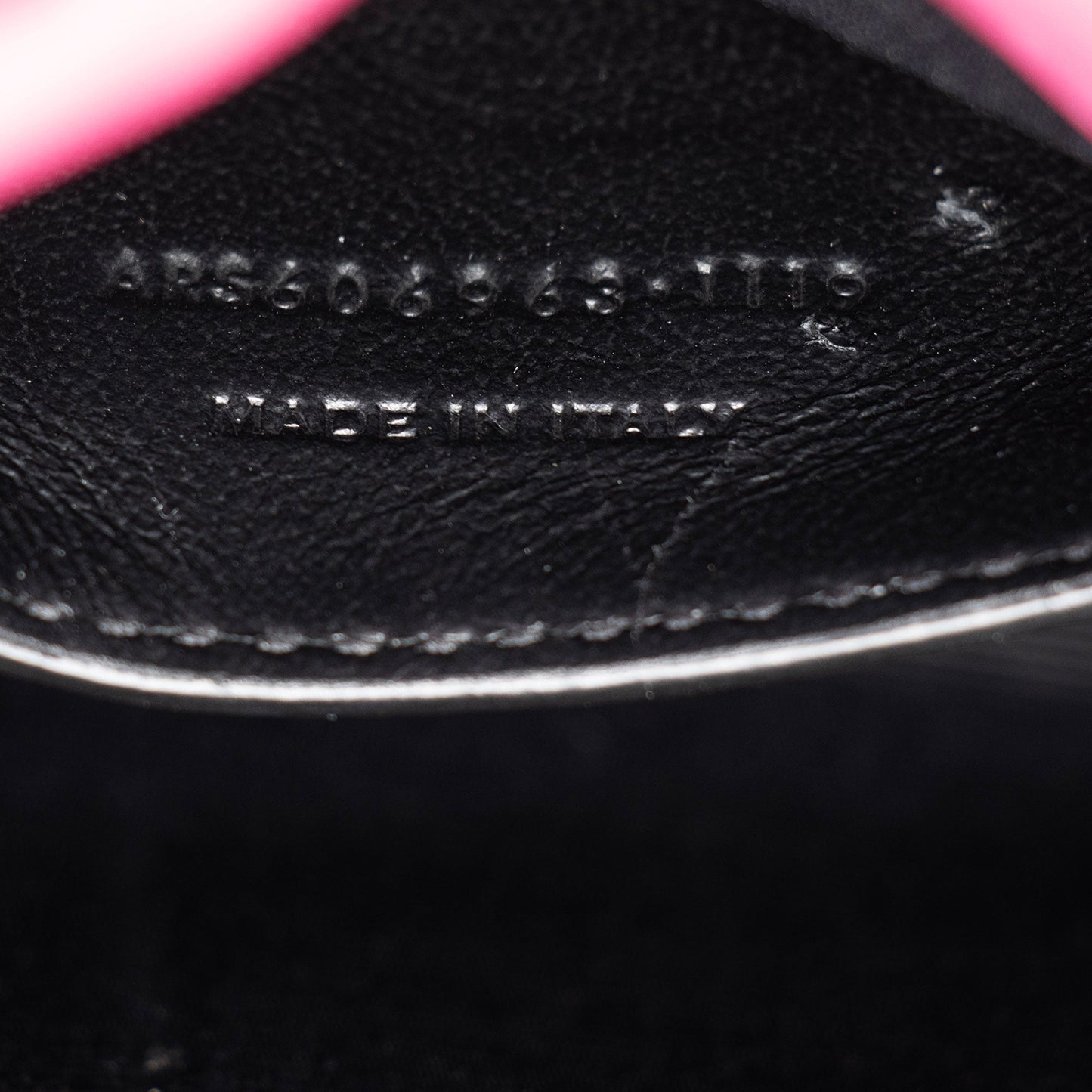Saint Laurent Metallic Croc Embossed Leather Monogram Small Envelope Bag