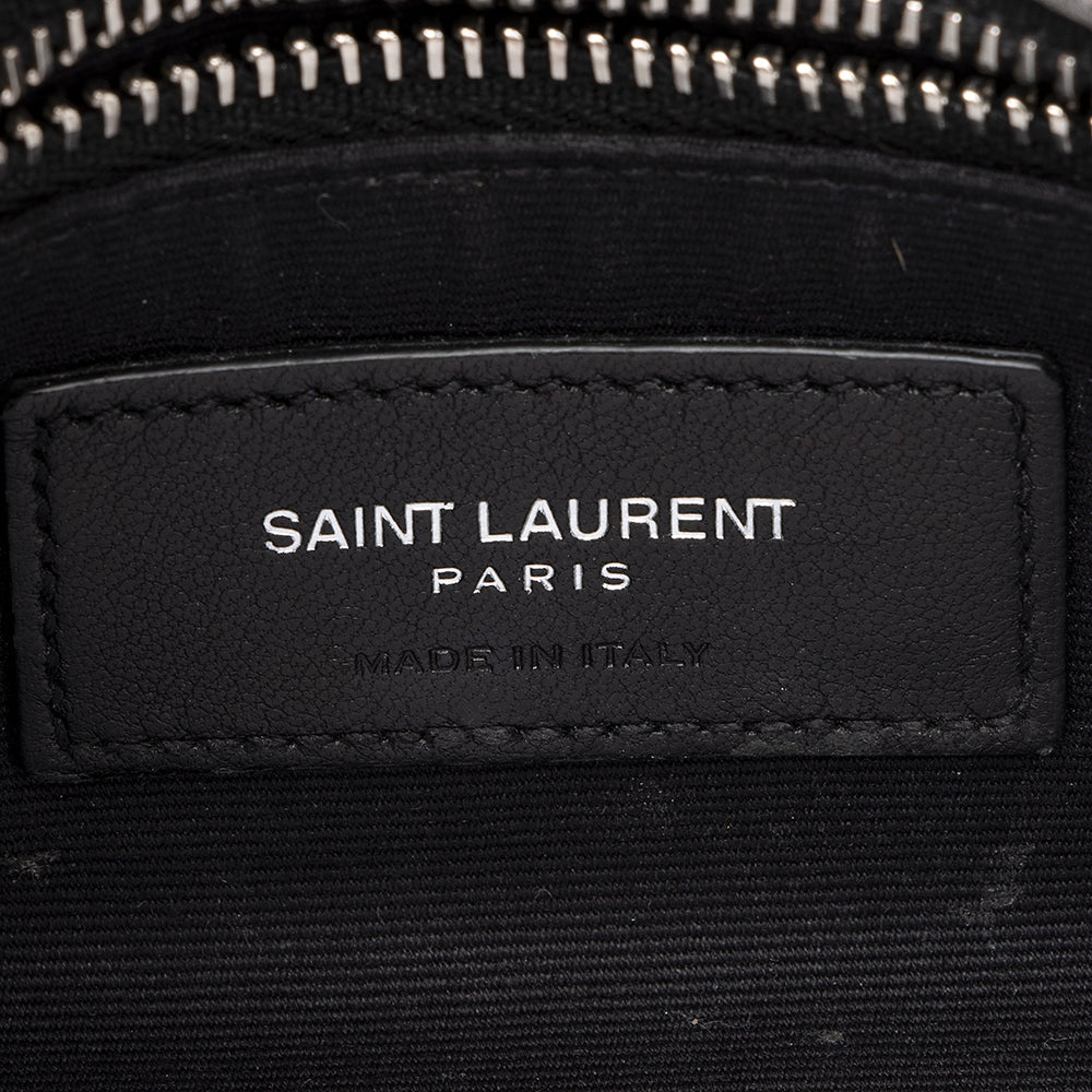 Saint Laurent Metallic Matelasse Calfskin LouLou Toy Crossbody Bag (SHF-21046)