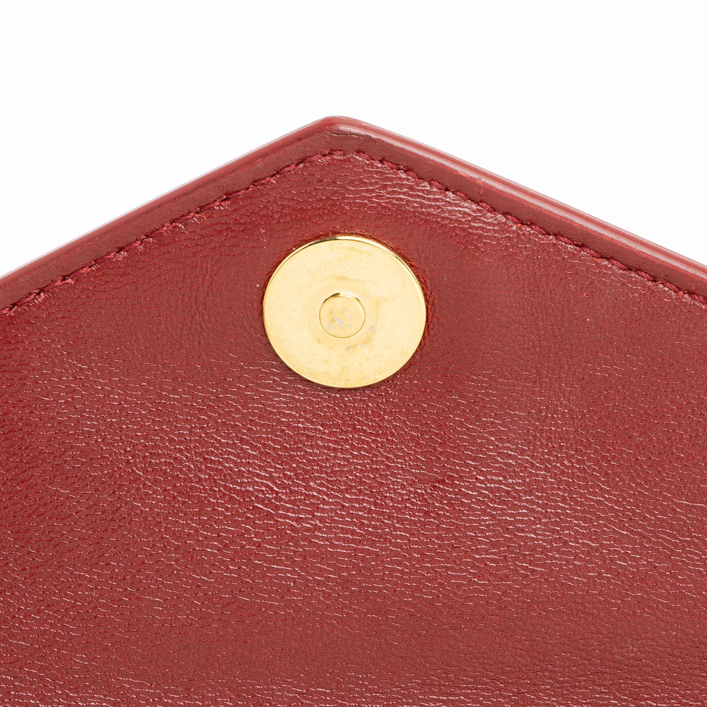 Saint Laurent Patent Leather Envelope Pouch
