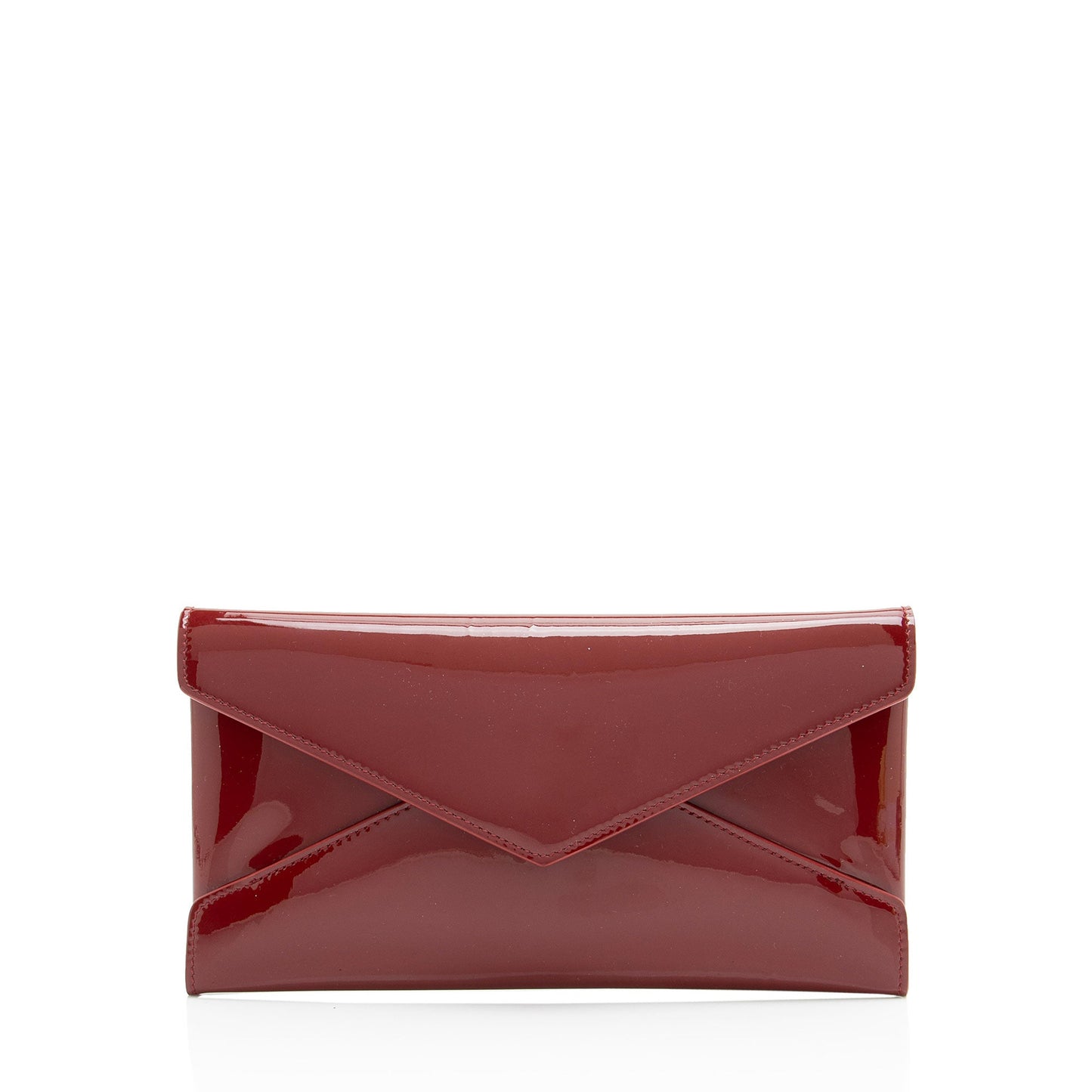 Saint Laurent Patent Leather Envelope Pouch
