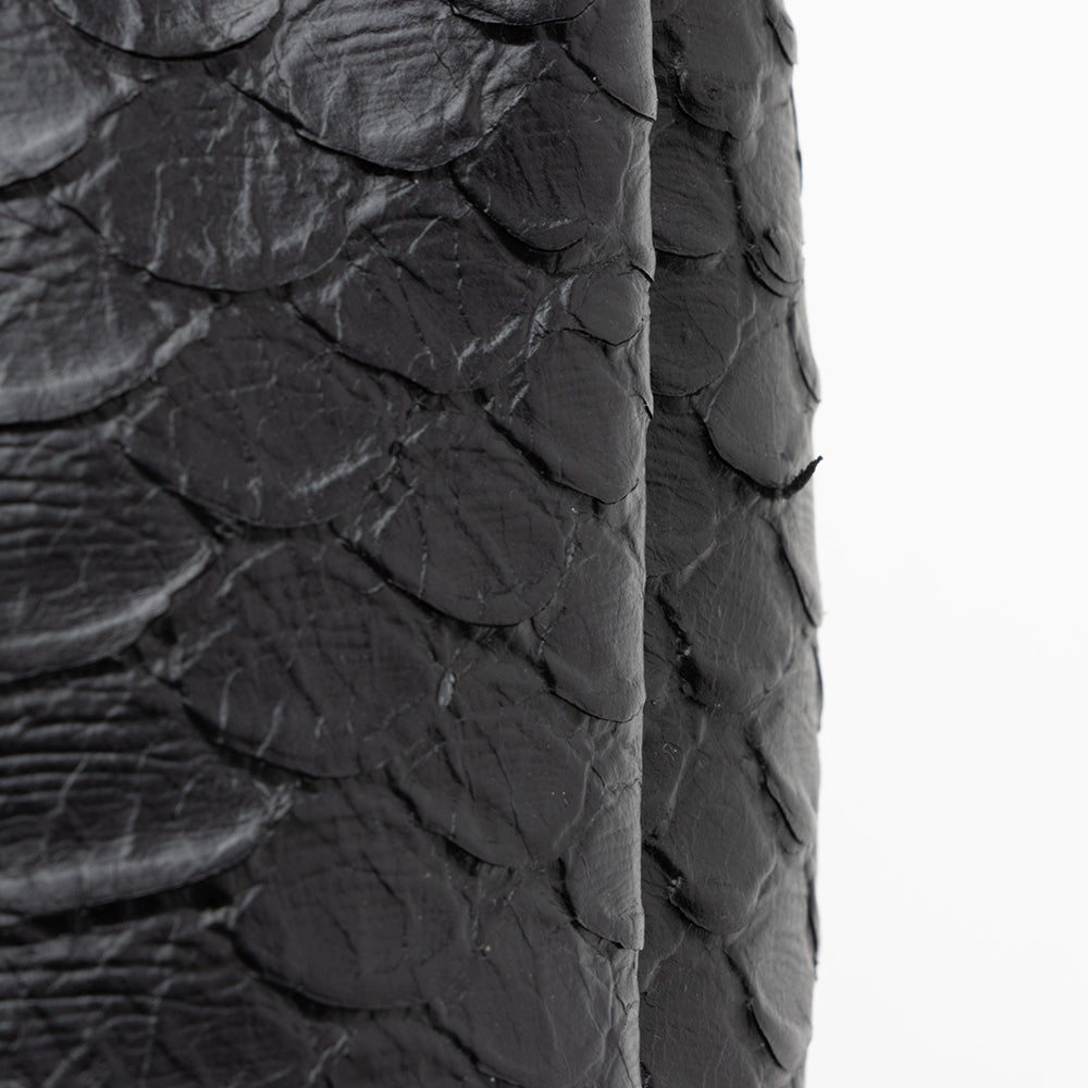 Saint Laurent Python Embossed Calfskin Mini Bucket Bag - FINAL SALE (SHF-17106)
