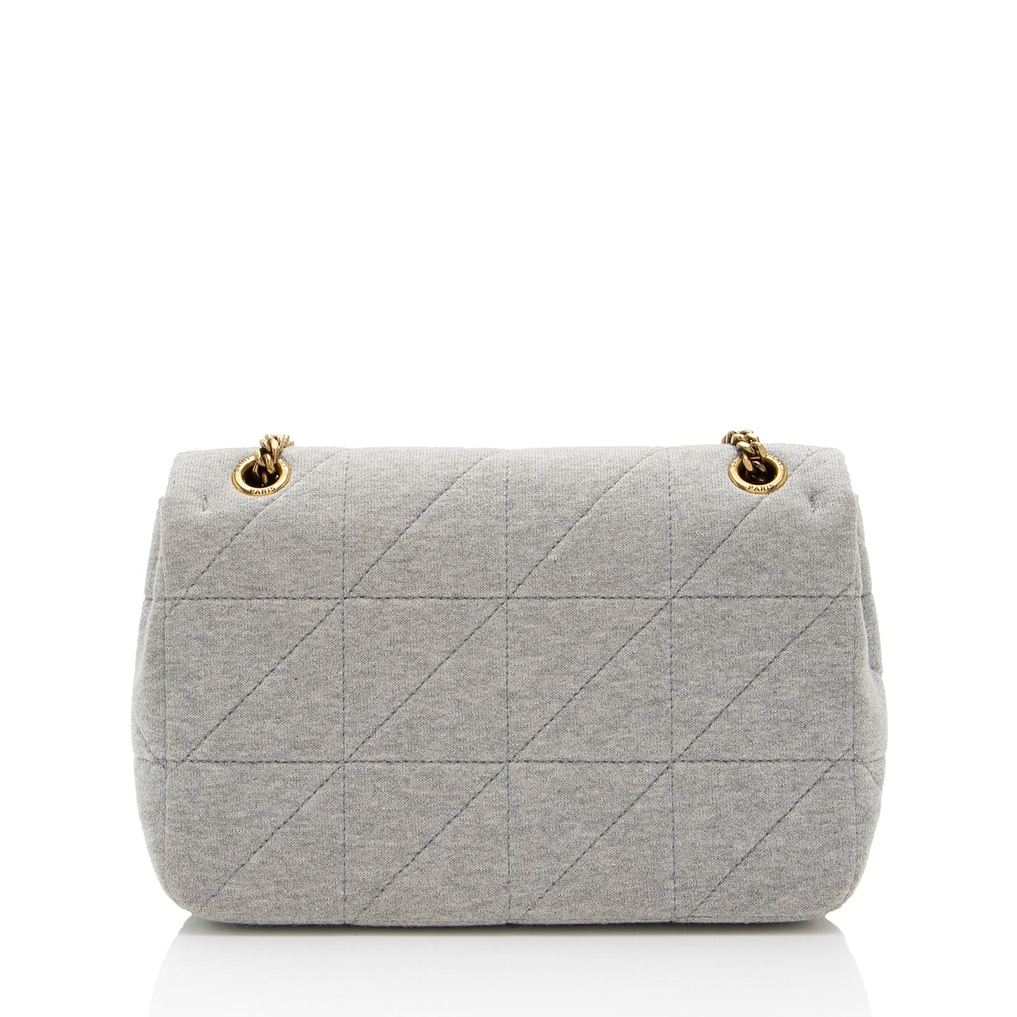 Saint Laurent Quilted Jersey Monogram Jamie Medium Shoulder Bag