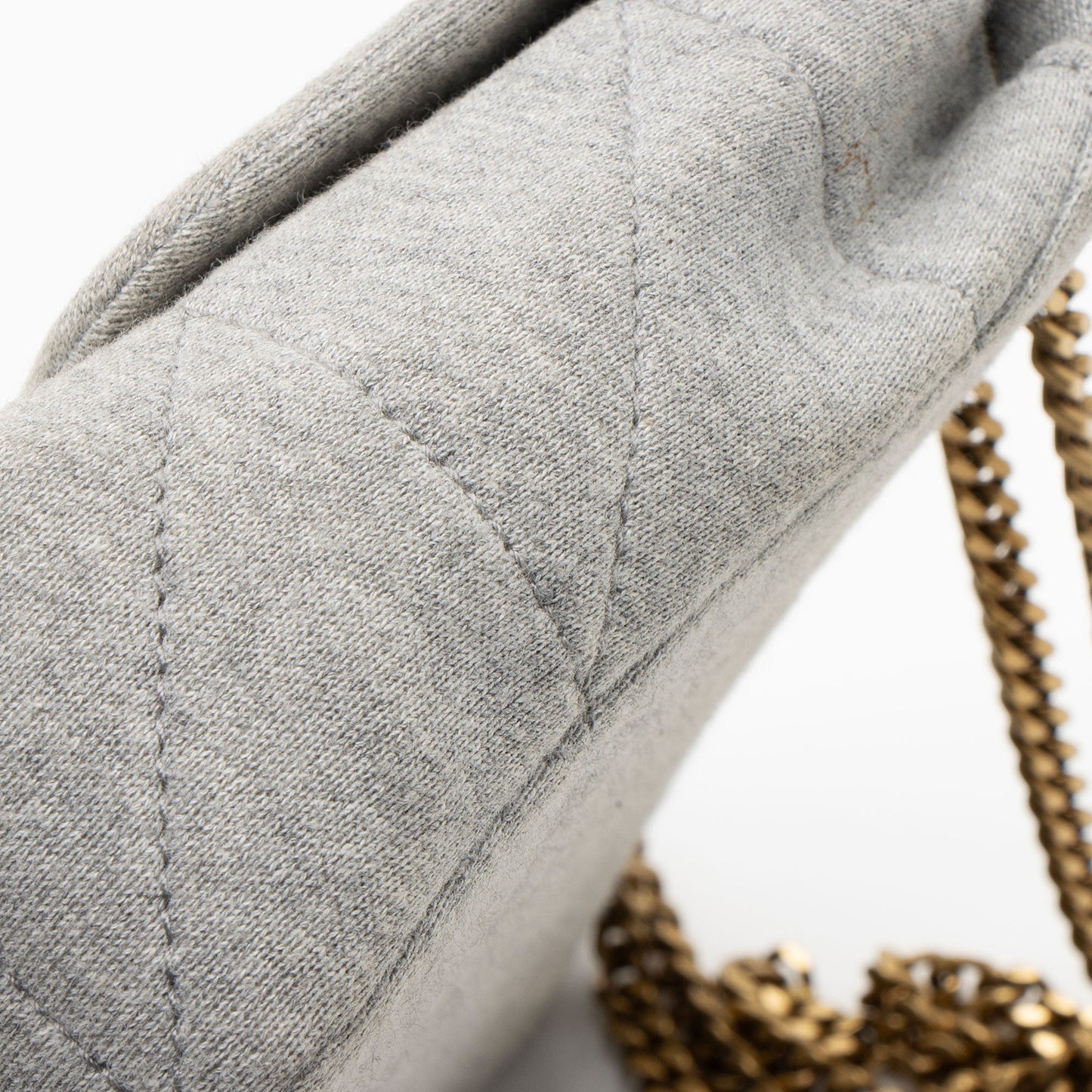 Saint Laurent Quilted Jersey Monogram Jamie Medium Shoulder Bag