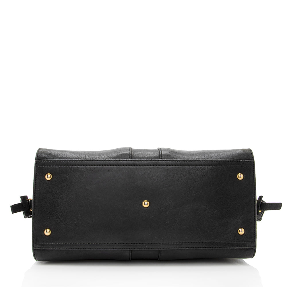 Saint Laurent Calfskin Classic Cabas Chyc Y Medium Tote - FINAL SALE (SHF-18423)