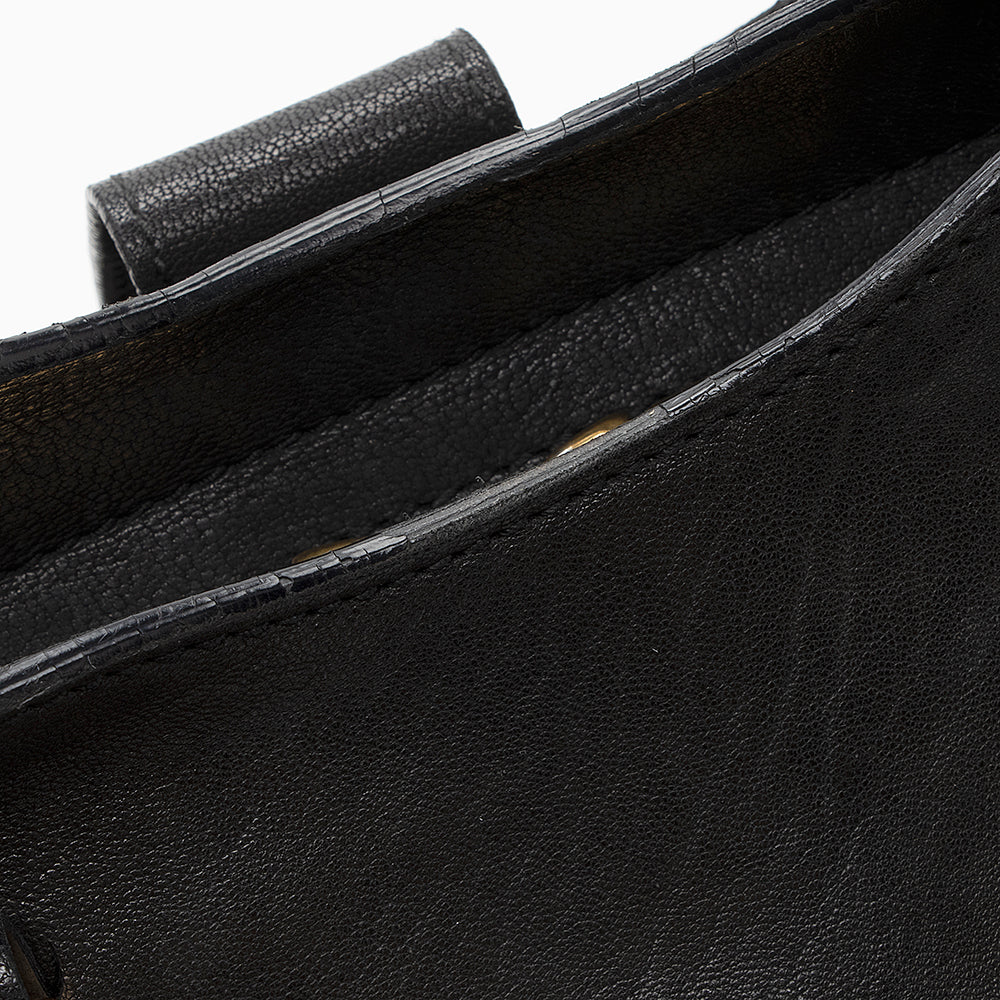 Saint Laurent Calfskin Classic Cabas Chyc Y Medium Tote - FINAL SALE (SHF-18423)