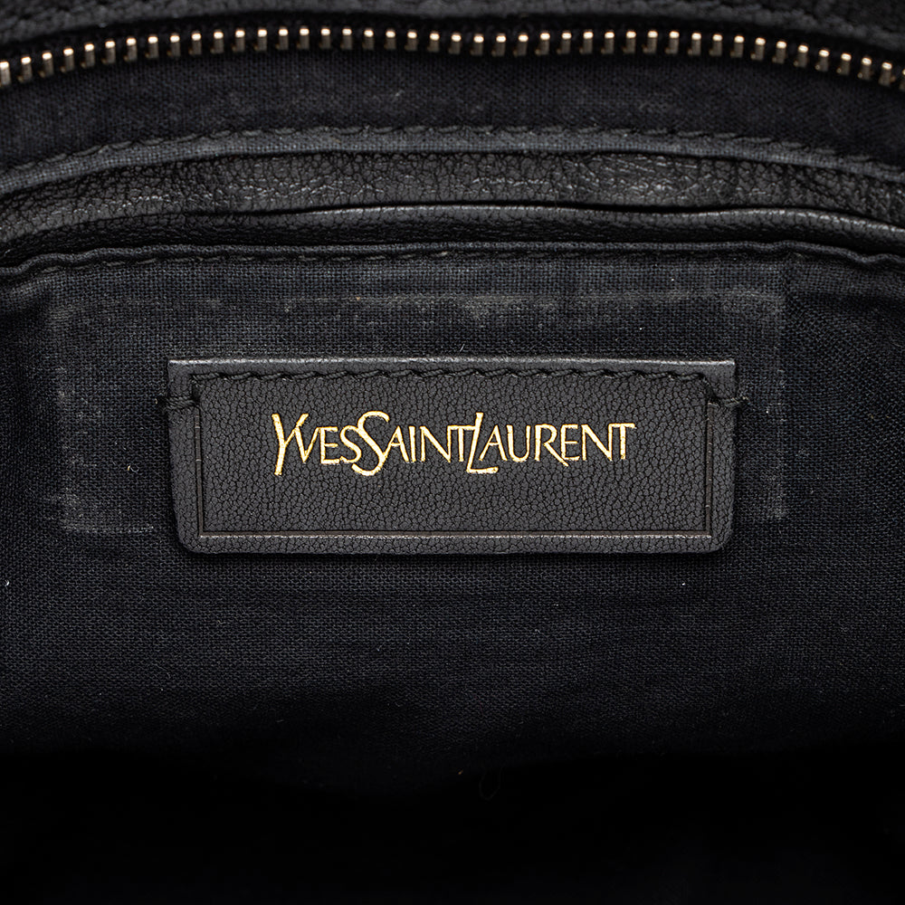Saint Laurent Calfskin Classic Cabas Chyc Y Medium Tote - FINAL SALE (SHF-18423)