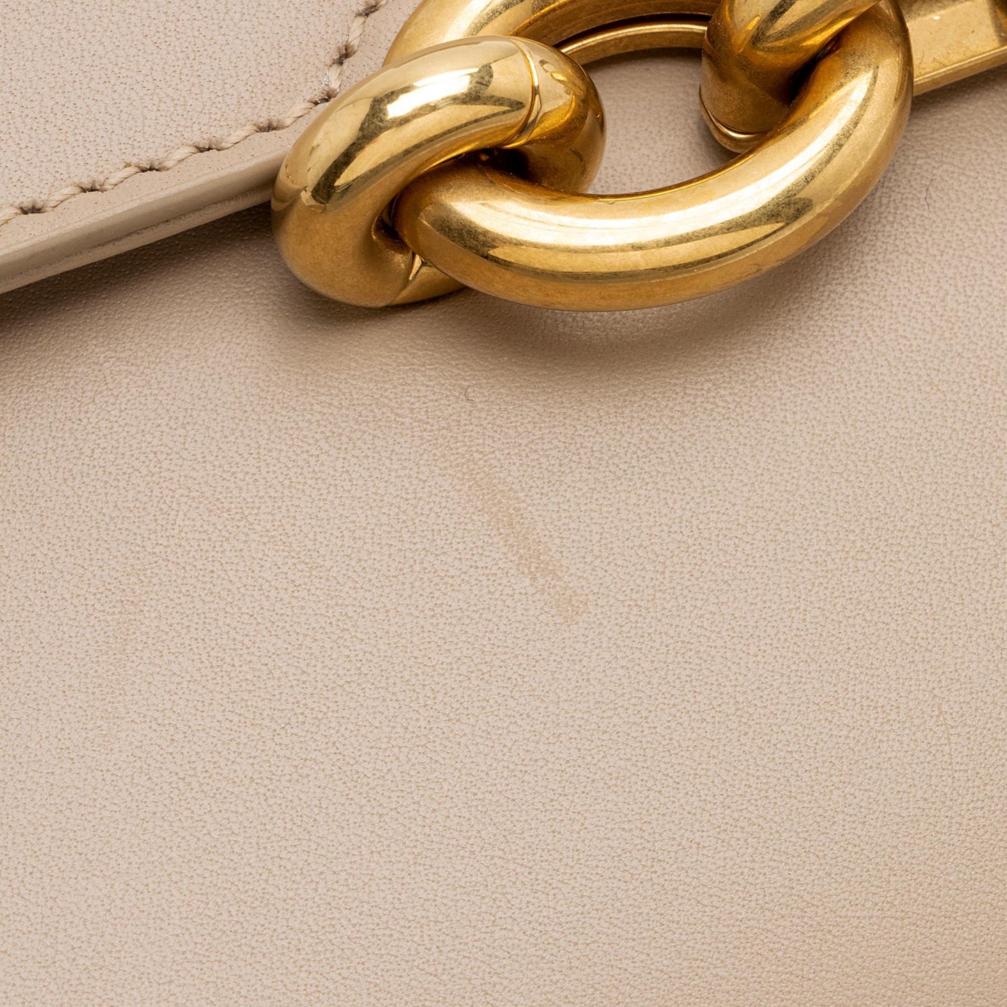 Saint Laurent Smooth Calfskin Le Maillon Shoulder Bag (SHF-ykAnZ1)