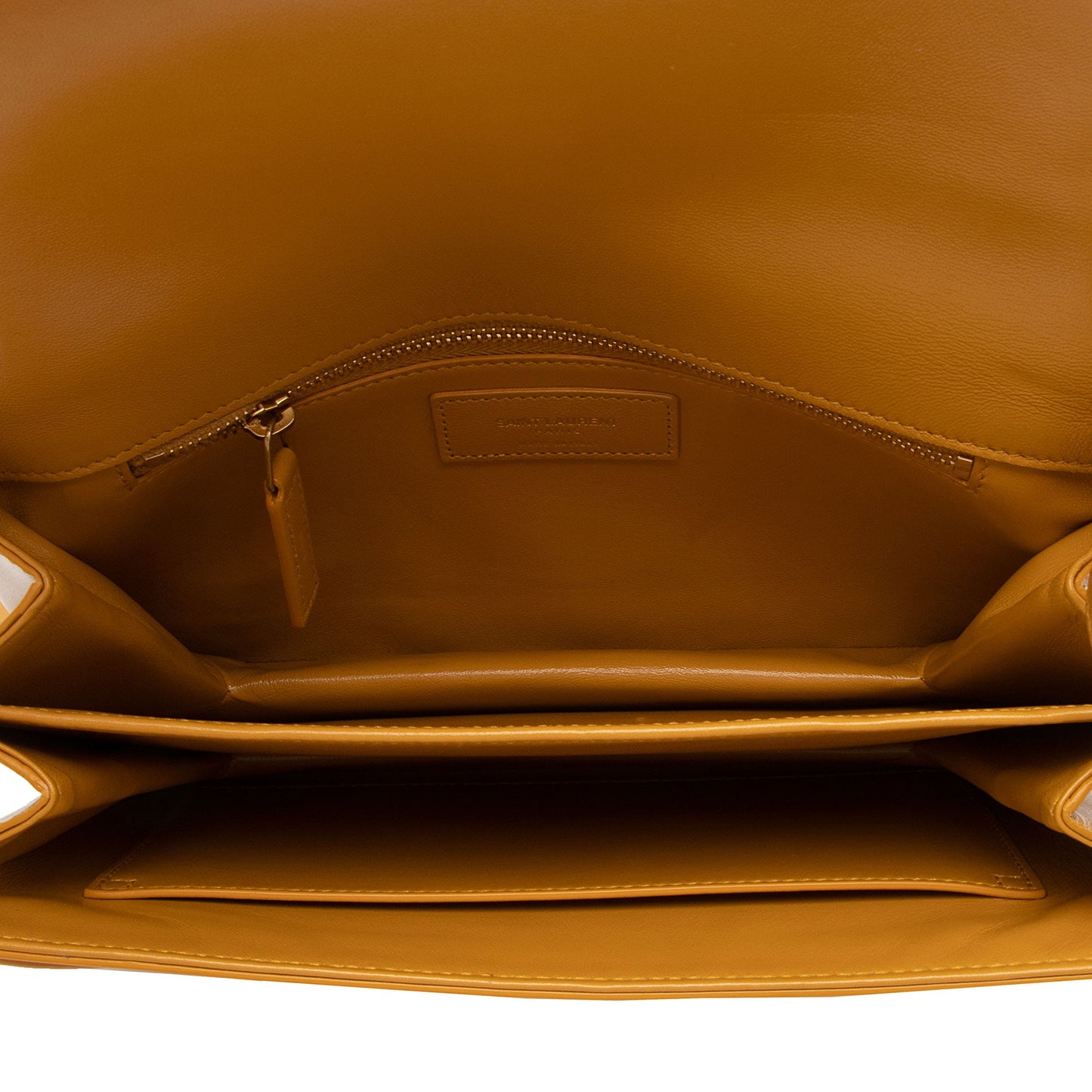 Saint Laurent Smooth Calfskin Le Maillon Shoulder Bag (SHF-jgkVVY)