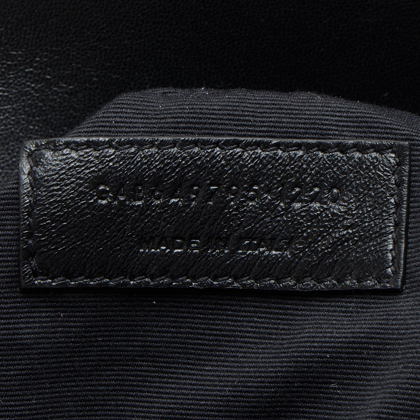 Saint Laurent Smooth Calfskin Le Maillon Shoulder Bag