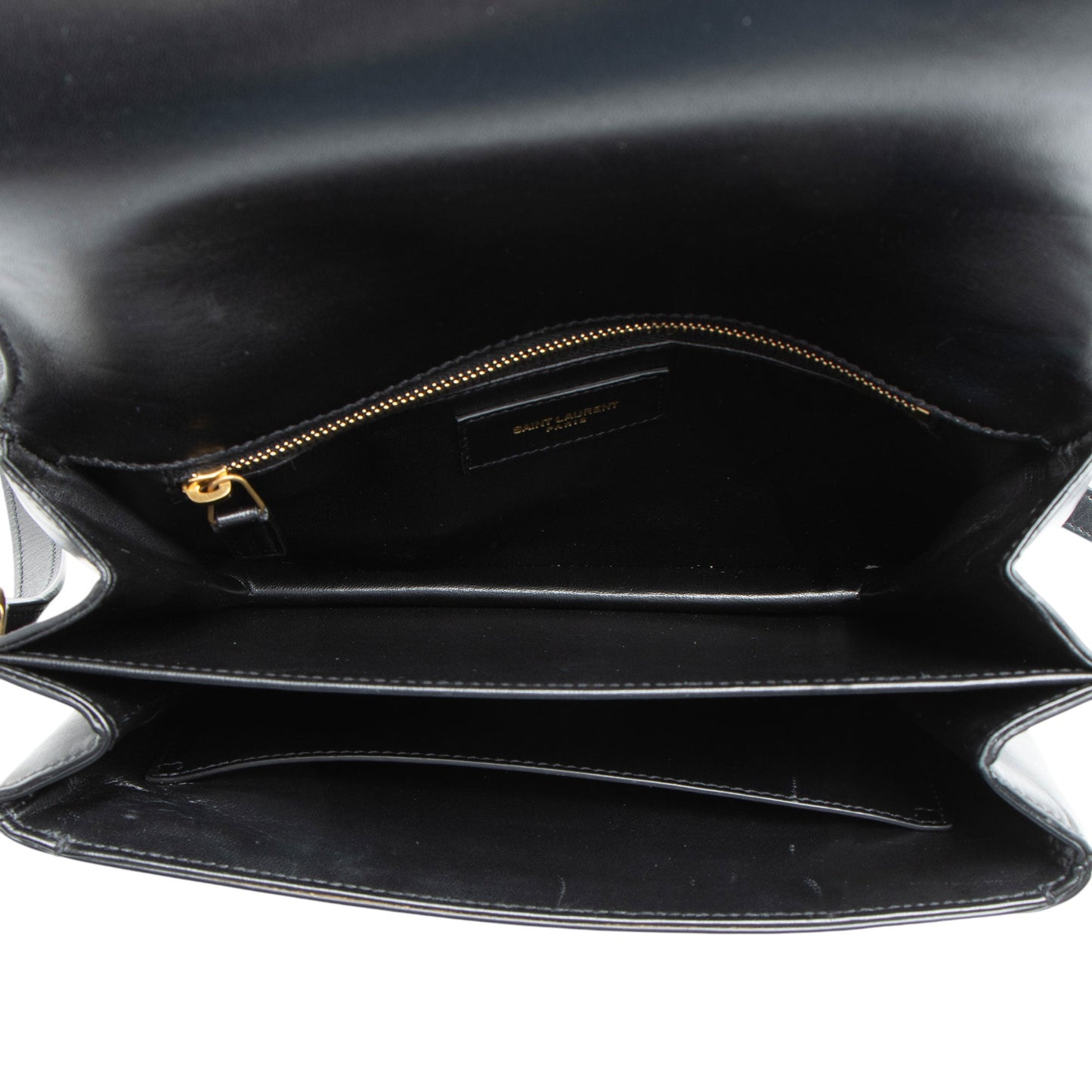 Saint Laurent Smooth Calfskin Le Maillon Shoulder Bag