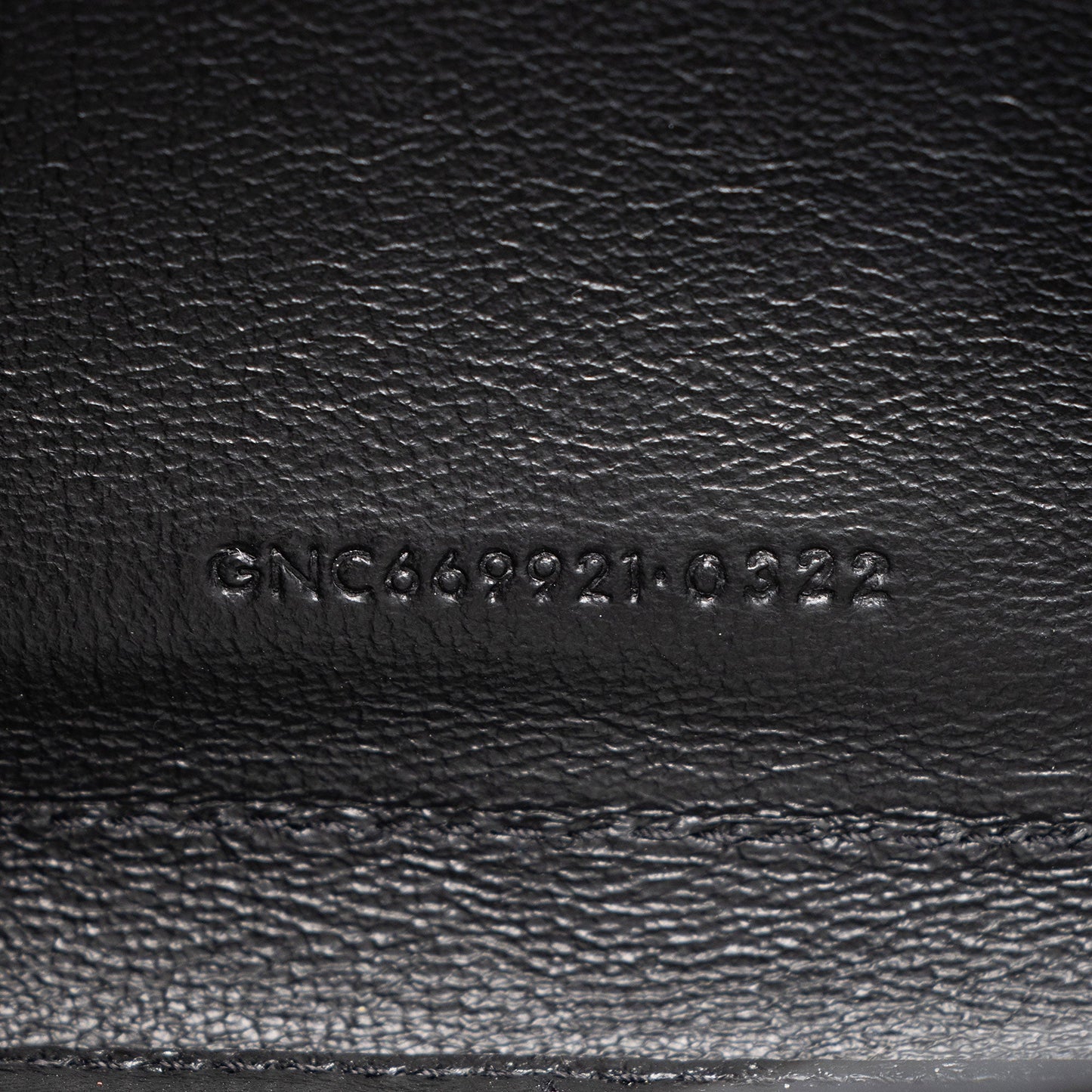 Saint Laurent Smooth Calfskin Monogram Cassandre Chain Wallet (SHF-v1q6uC)
