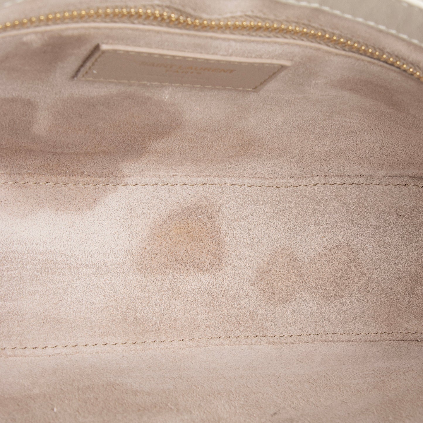 Saint Laurent Smooth Calfskin Monogram Le 5 A 7 Hobo (SHF-XO6BXf)